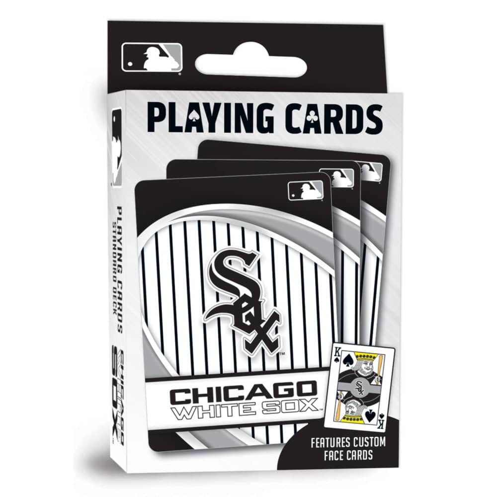 Chicago White Sox 54-Card Deck Playing Cards - Sports Gifts, Sports Memorabilia, Sports Collectibles, Fan Shop