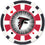 Atlanta Falcons 100 Piece Poker Chips - 757 Sports Collectibles