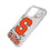 Syracuse University Orange Confetti Clear Phone Case for Apple iPhone