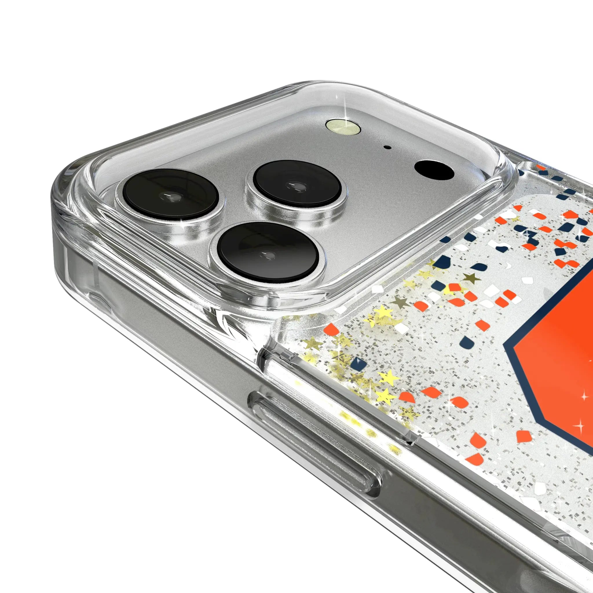 Syracuse University Orange Confetti Glitter Phone Case