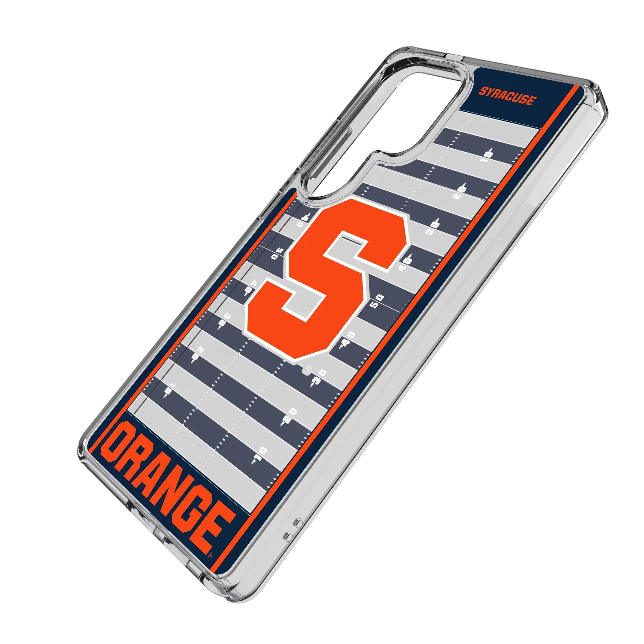 Syracuse University Orange Field Clear Phone Case for Samsung Galaxy