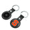 Syracuse University Orange Insignia Black Airtag Holder 2-Pack