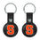 Syracuse University Orange Insignia Black Airtag Holder 2-Pack
