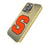 Syracuse University Orange Linen Bling Phone Case for Apple iPhone