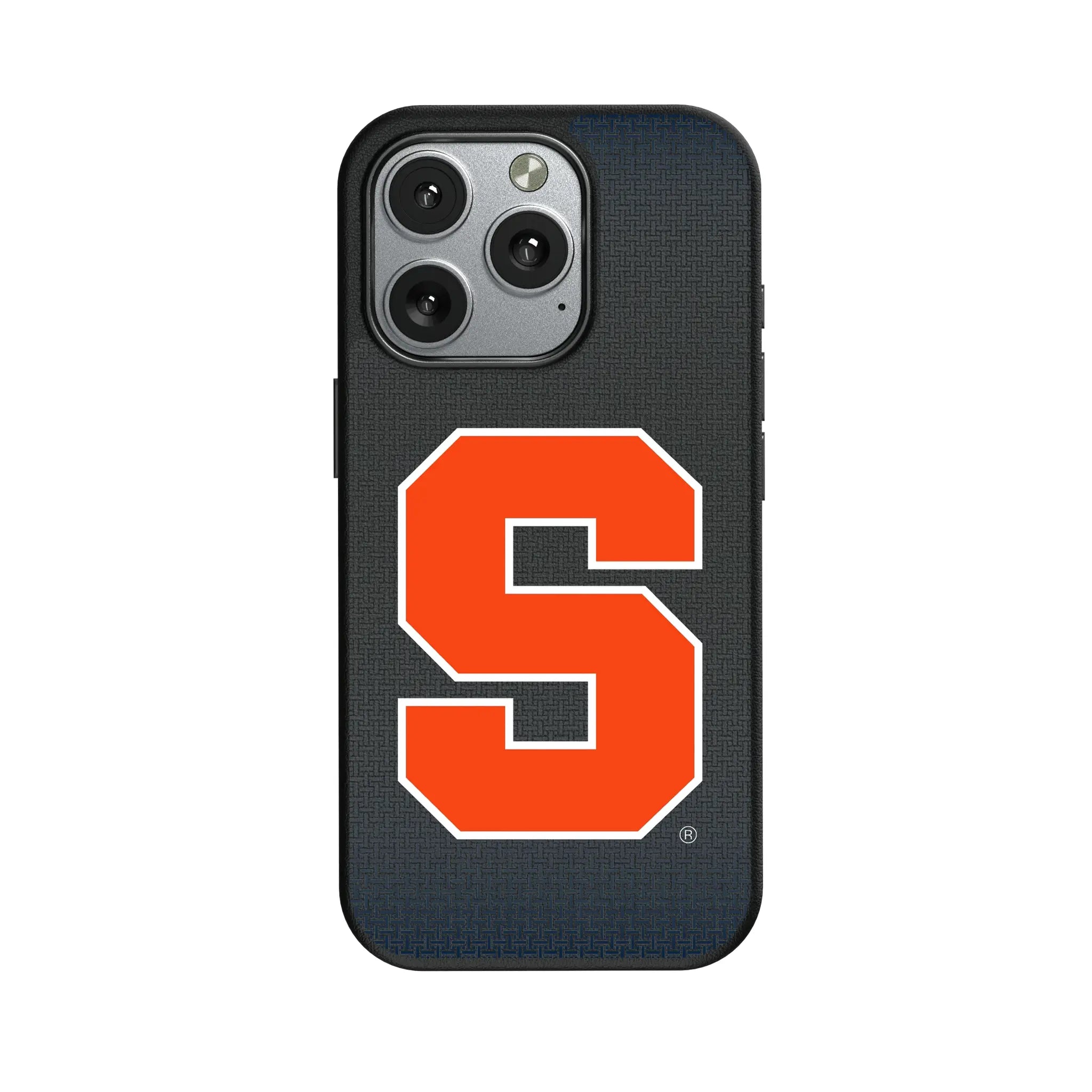 Syracuse University Orange Linen MagSafe Compatible Phone Case for Apple iPhone