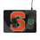 Syracuse University Orange Monocolor Tilt 15-Watt Wireless Charger and Mouse Pad