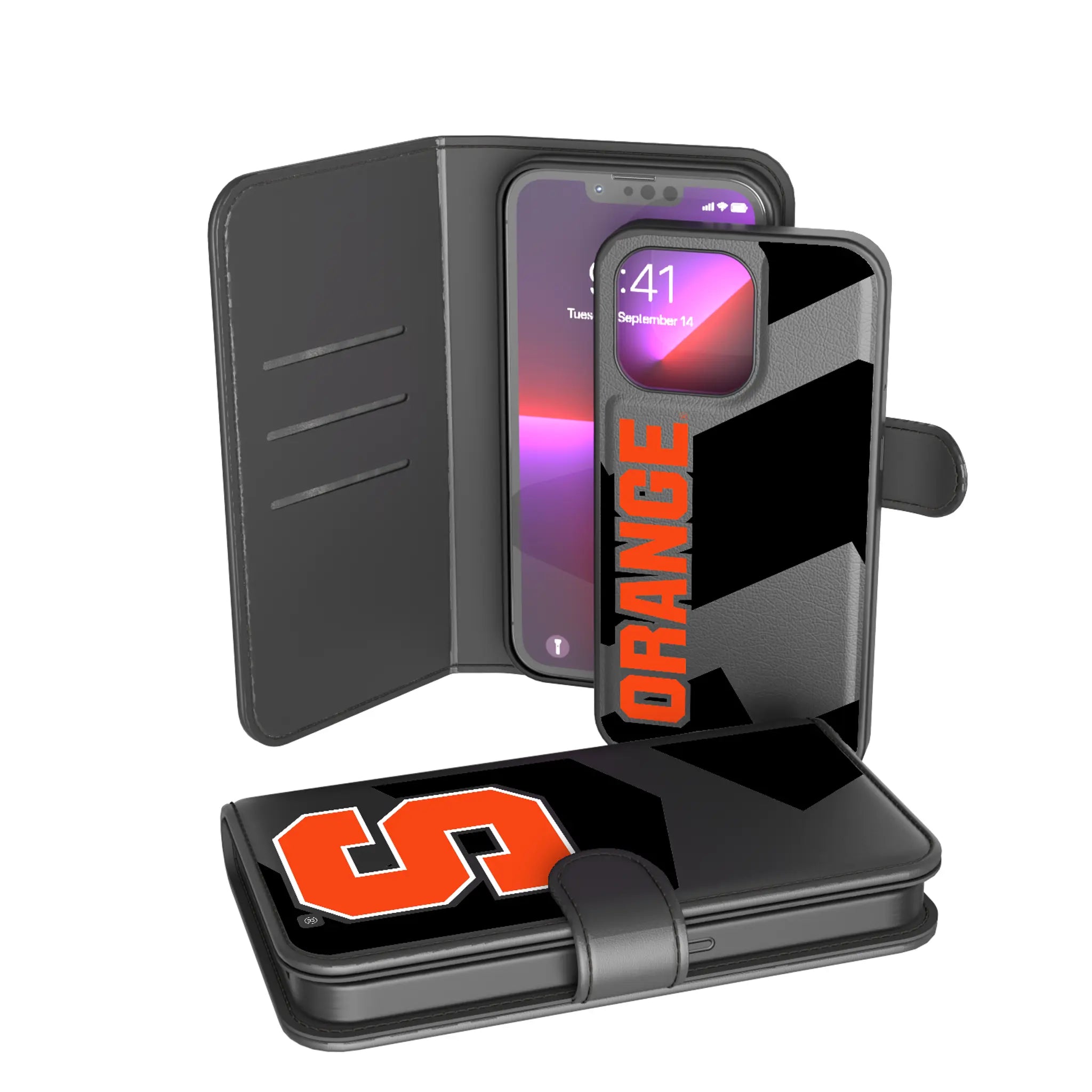 Syracuse Orange Tilt Wallet Case
