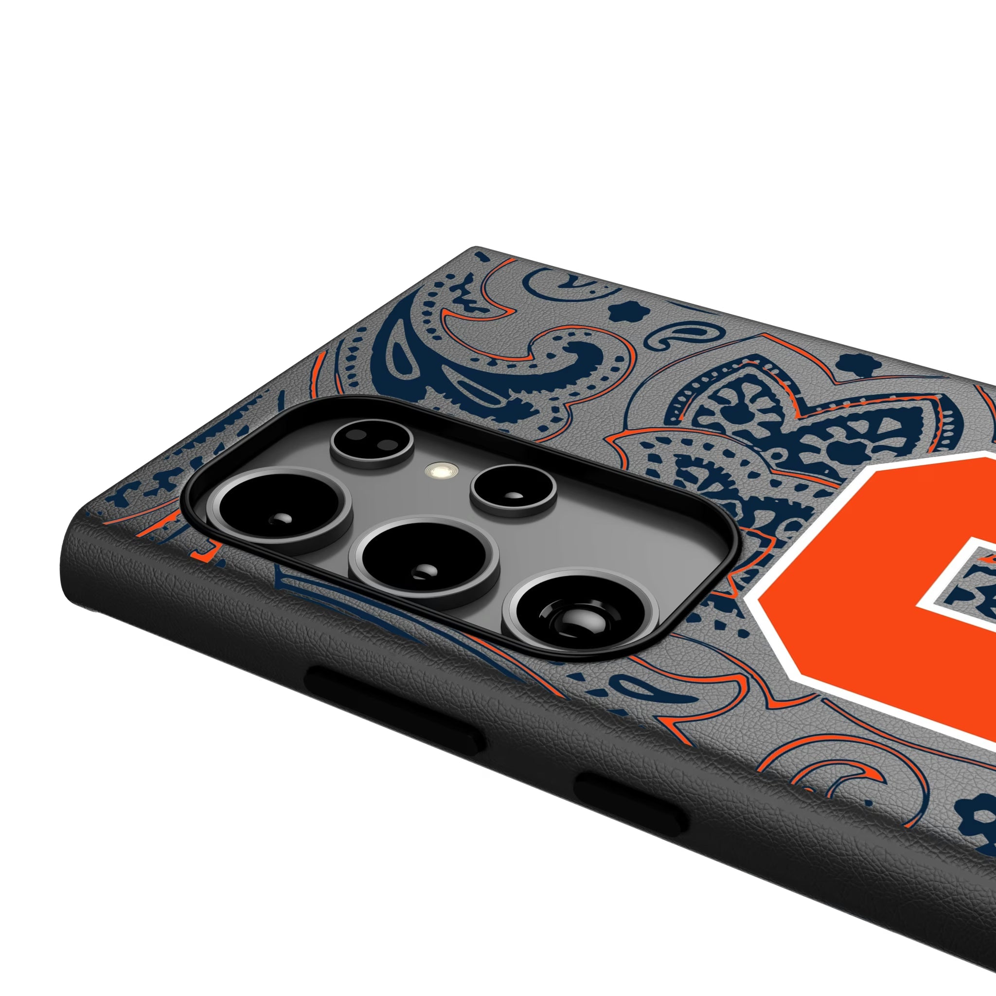 Syracuse University Orange Paisley MagSafe Compatible Phone Case for Samsung Galaxy - Sports Gifts, Sports Memorabilia, Sports Collectibles, Fan Shop