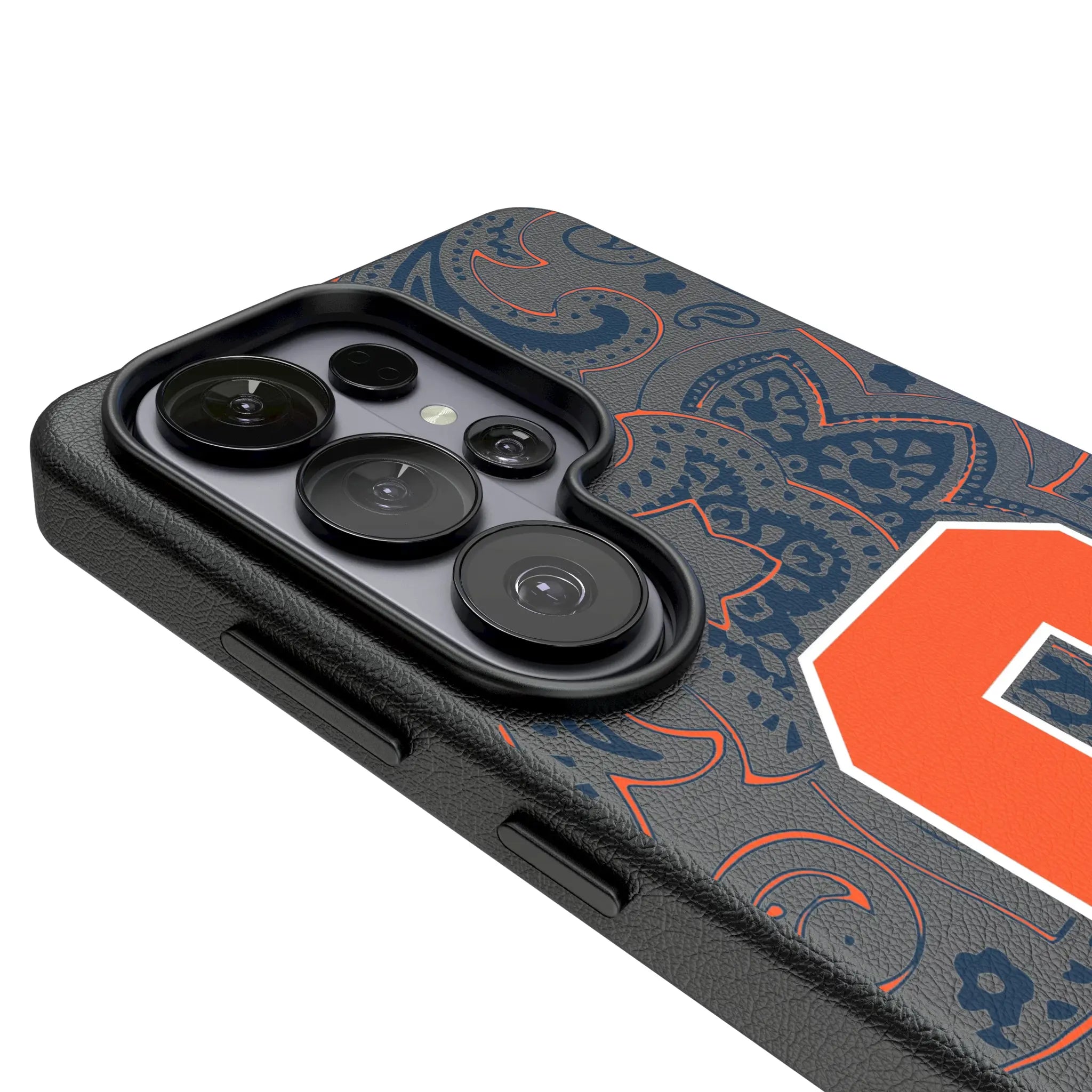 Syracuse University Orange Paisley MagSafe Compatible Phone Case for Samsung Galaxy