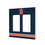 Syracuse University Orange Stripe Hidden-Screw Light Switch Plate