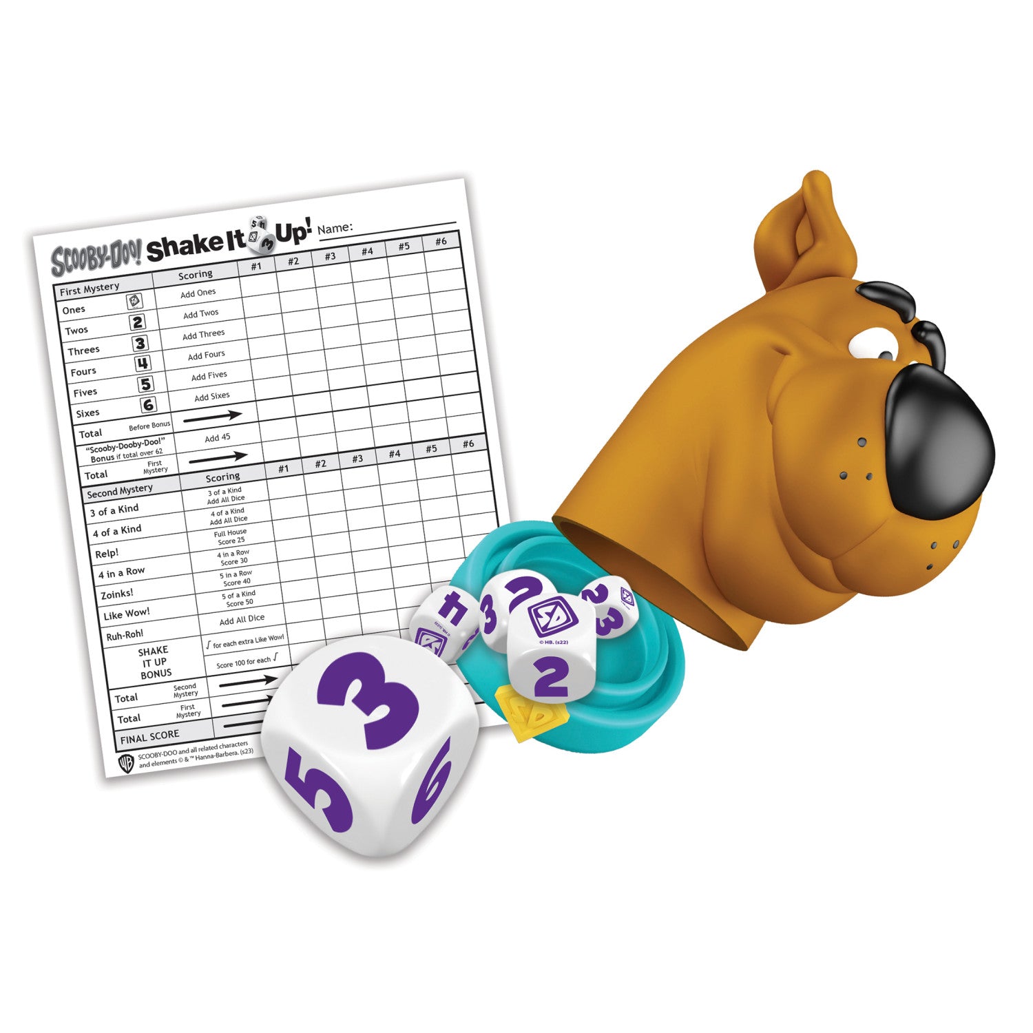Scooby-Doo Shake It Up! - 757 Sports Collectibles