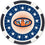 Auburn Tigers 100-Piece Poker Chip Set