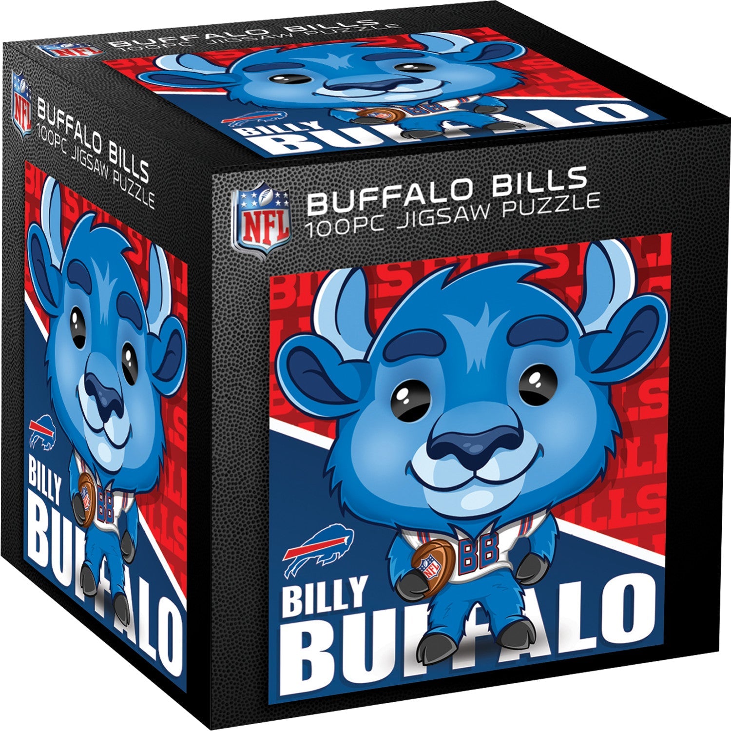Billy Buffalo - Buffalo Bills Mascot 100 Piece Jigsaw Puzzle - 757 Sports Collectibles