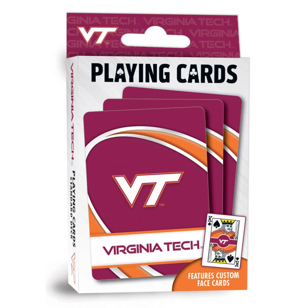 Virginia Tech Hokies 54-Card Deck Playing Cards - Sports Gifts, Sports Memorabilia, Sports Collectibles, Fan Shop