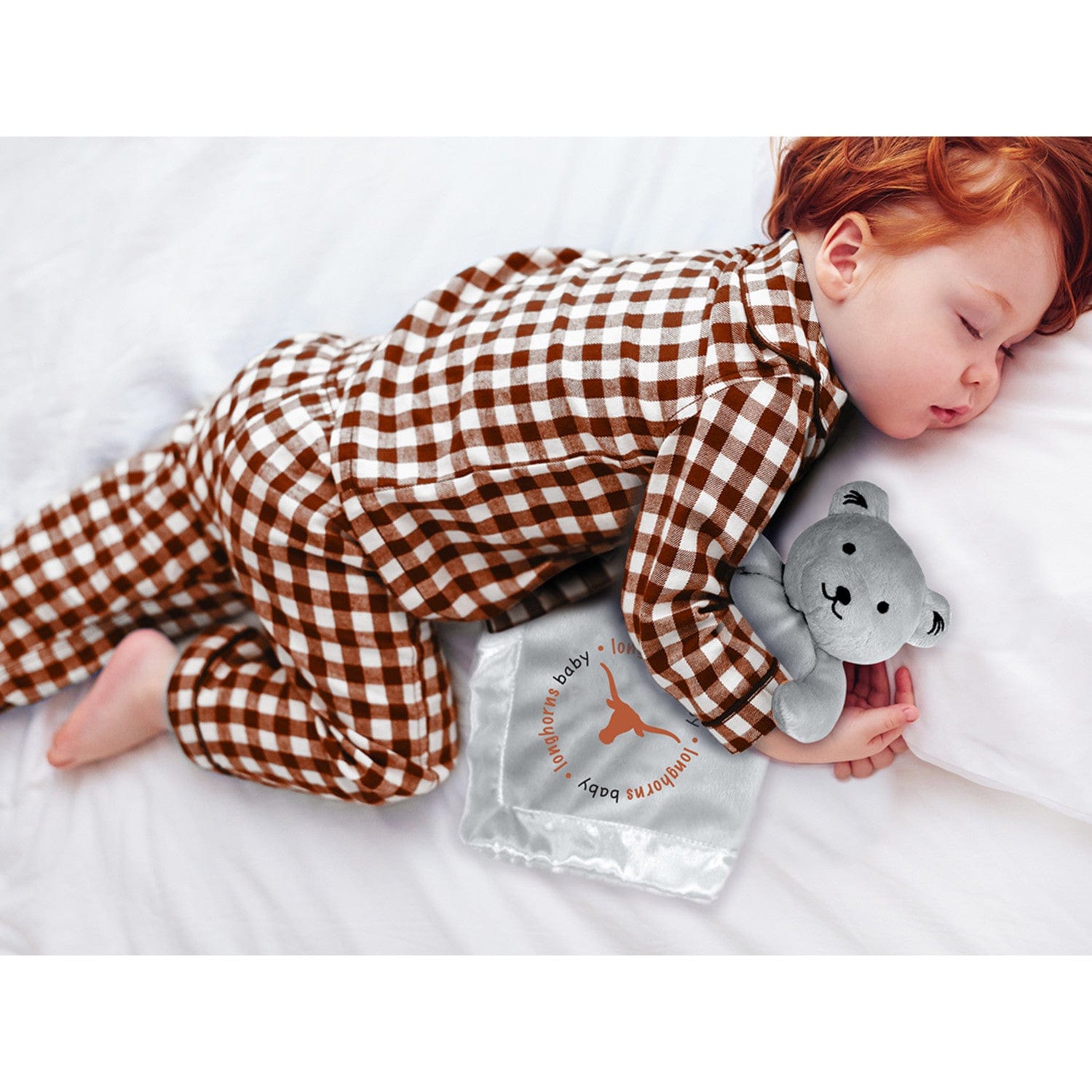 Texas Longhorns Security Bear - Gray - Sports Gifts, Sports Memorabilia, Sports Collectibles, Fan Shop
