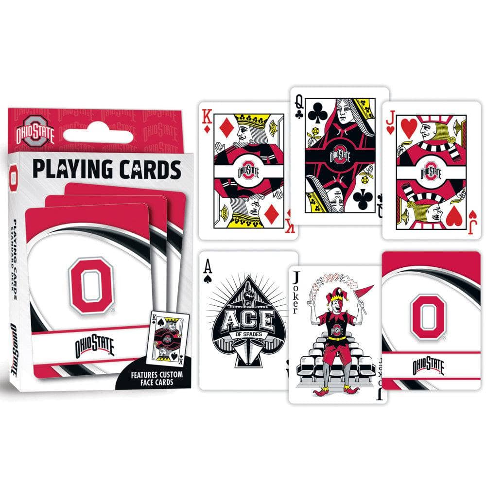 Ohio State Buckeyes 54-Card Playing Deck - Sports Gifts, Sports Memorabilia, Sports Collectibles, Fan Shop