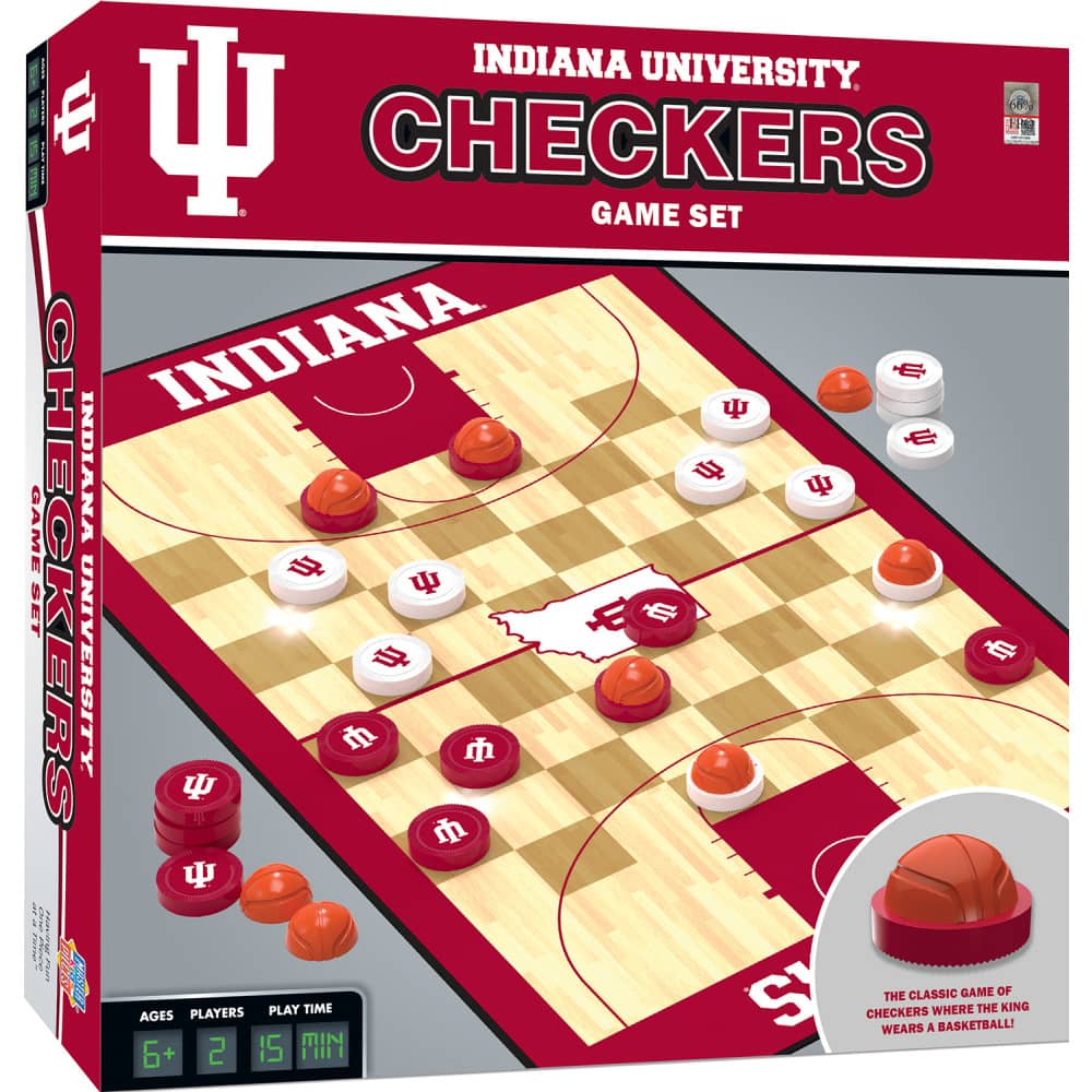 Indiana Hoosiers Checkers Game