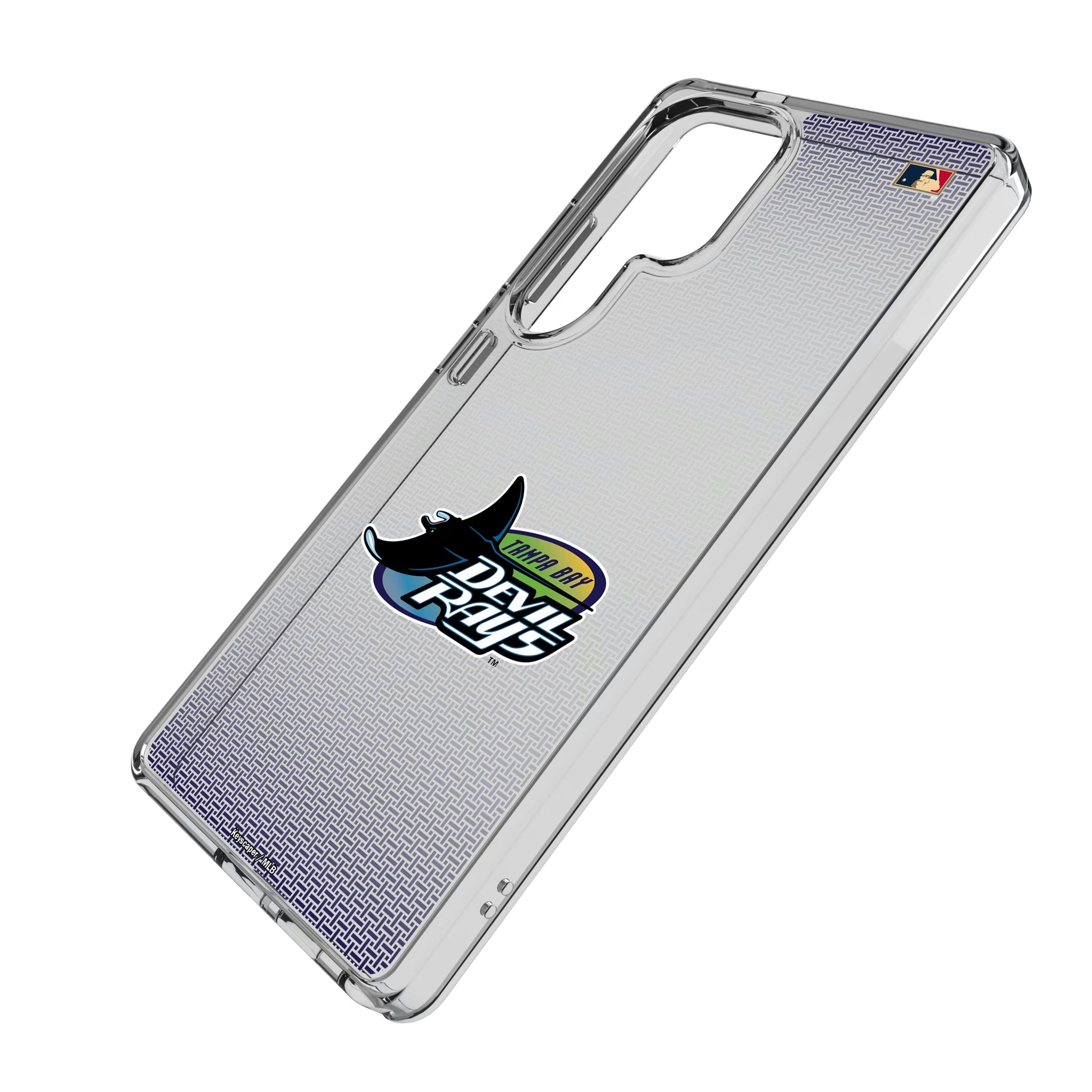 Tampa Bay 1998-2000 - Cooperstown Collection Linen Clear Phone Case for Samsung Galaxy