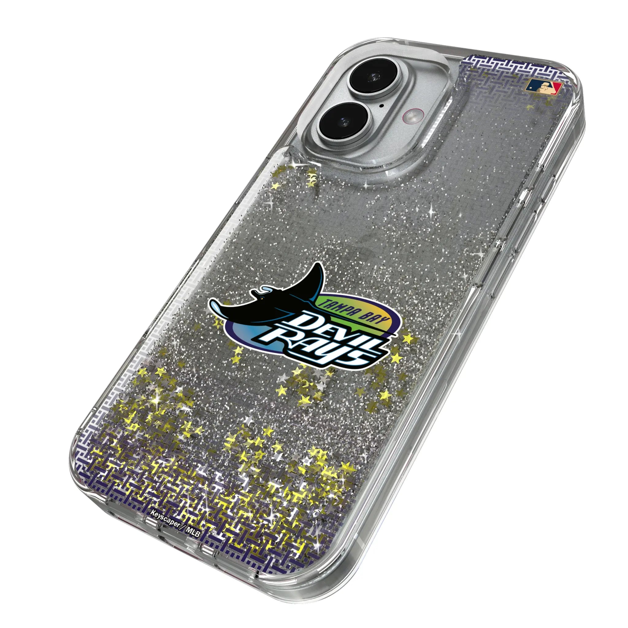 Tampa Bay 1998-2000 - Cooperstown Collection Linen Glitter Phone Case