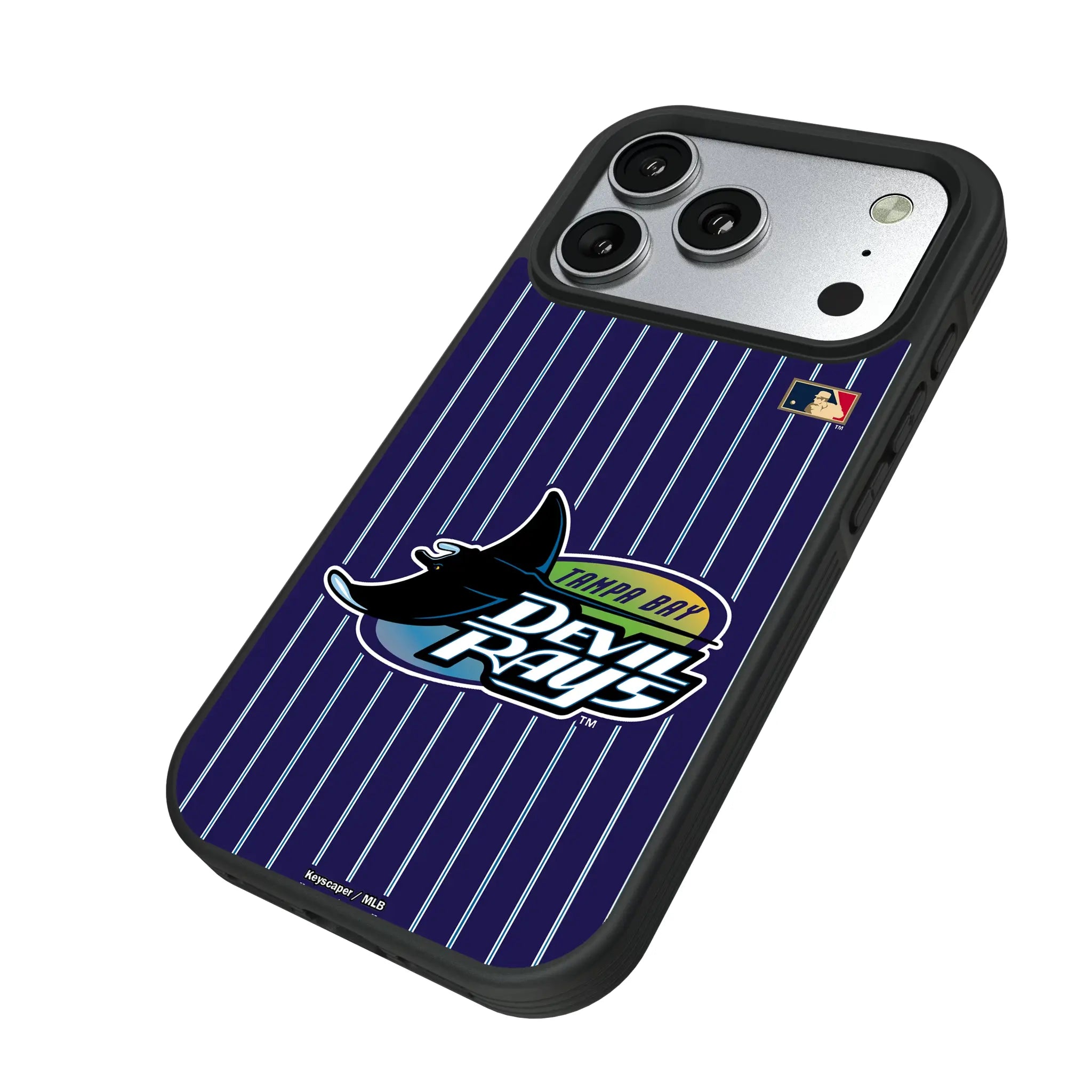 Tampa Bay 1998-2000 - Cooperstown Collection Pinstripe Bump Phone Case