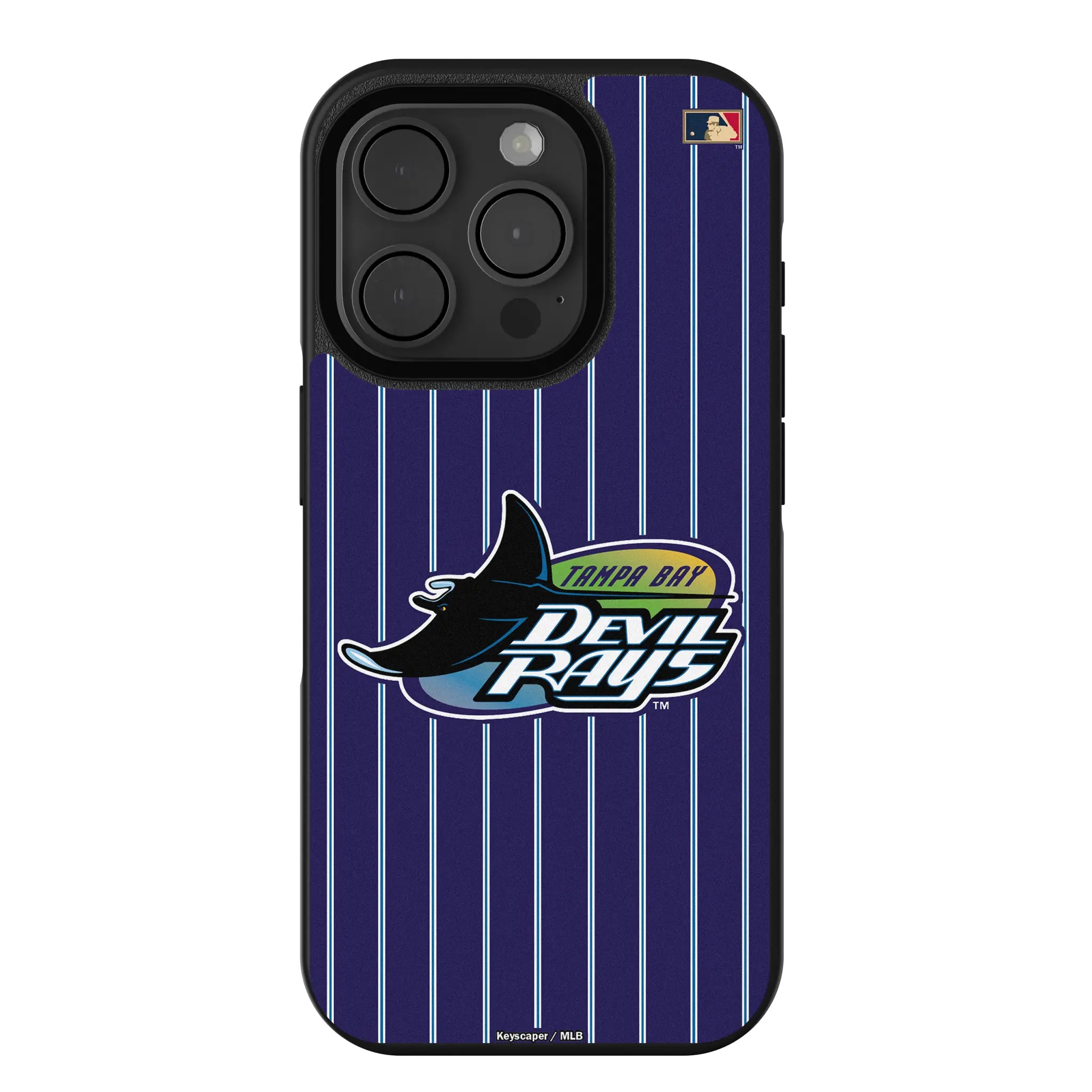 Tampa Bay 1998-2000 - Cooperstown Collection Pinstripe Bump Phone Case