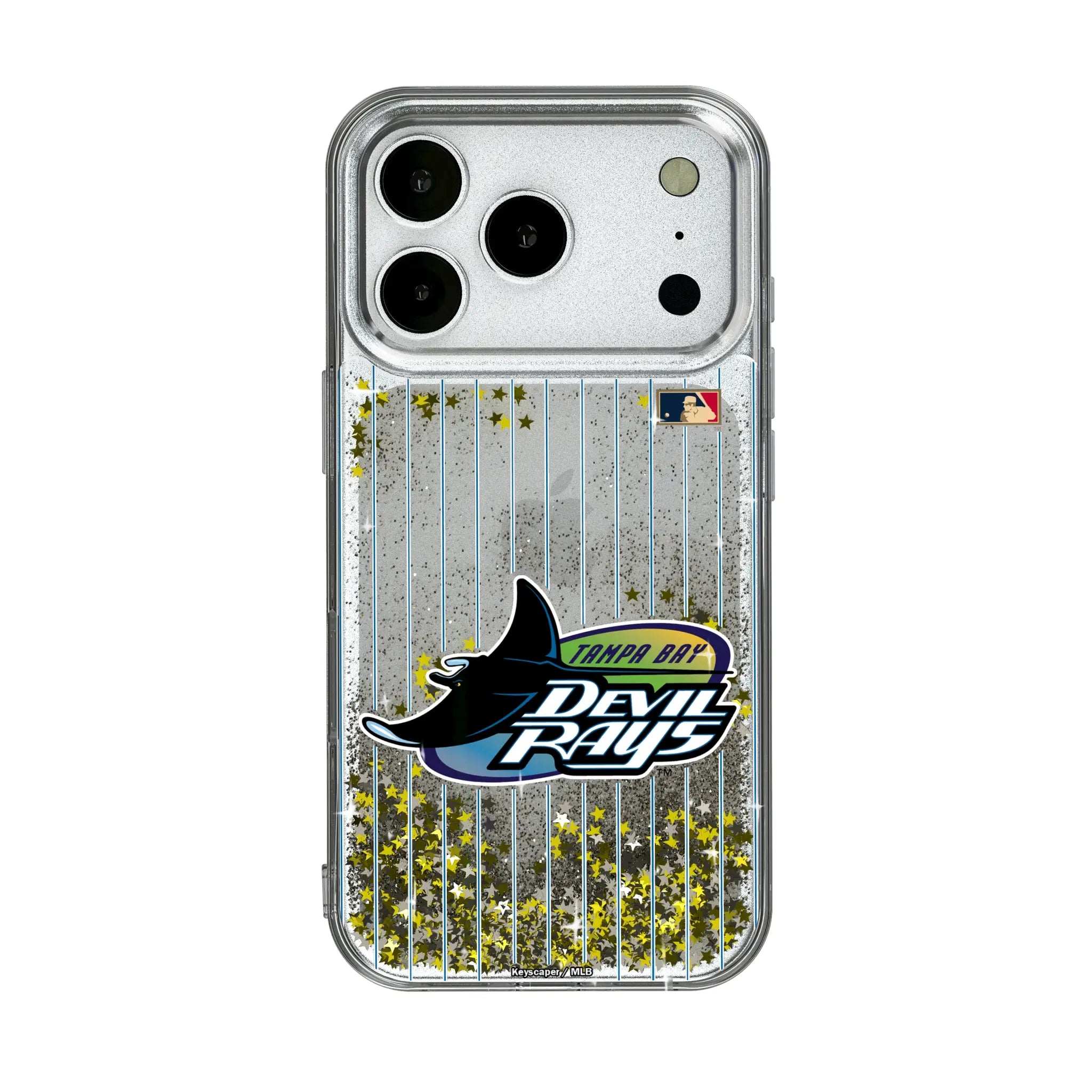 Tampa Bay 1998-2000 - Cooperstown Collection Pinstripe Glitter Phone Case
