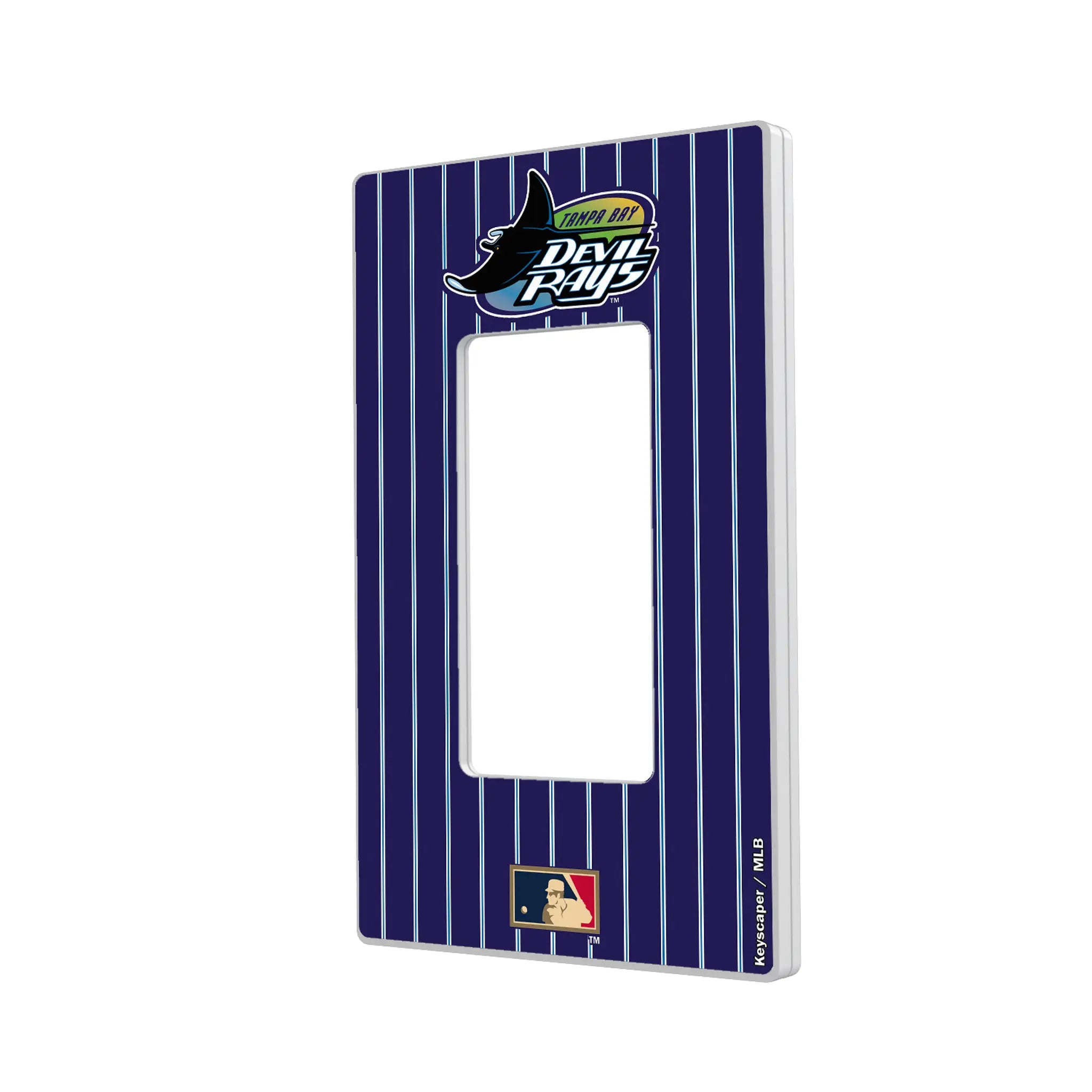Tampa Bay 1998-2000 - Cooperstown Collection Pinstripe Hidden-Screw Light Switch Plate