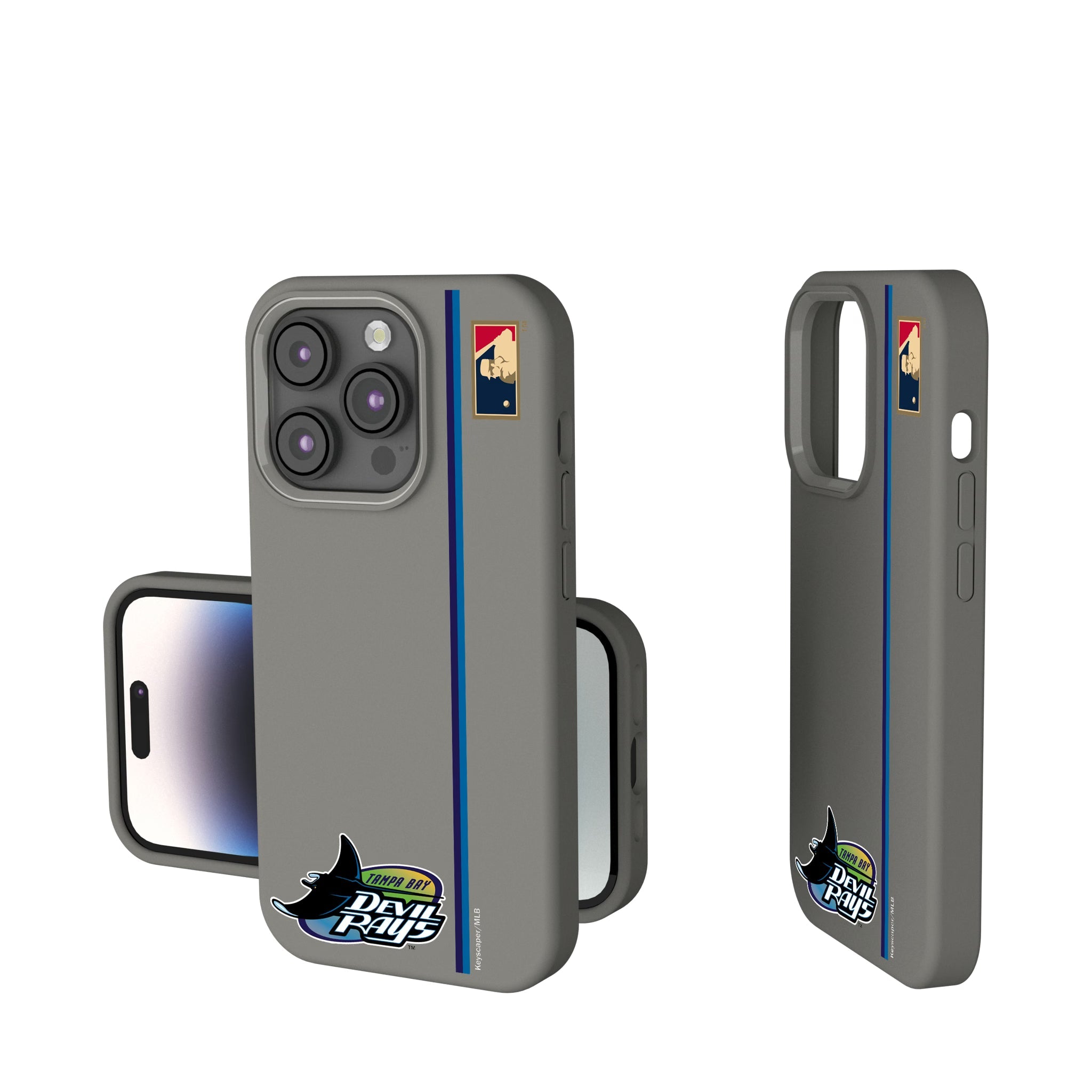Tampa Bay 1998-2000 - Cooperstown Collection Sidebar Soft Touch Phone Case - Sports Gifts, Sports Memorabilia, Sports Collectibles, Fan Shop