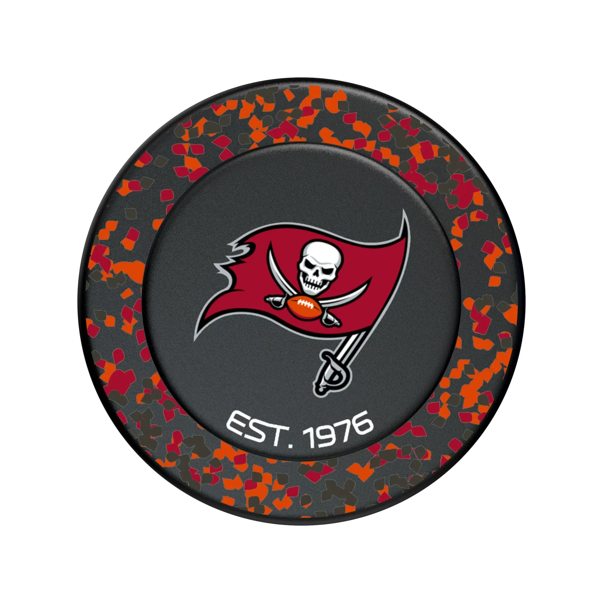 Tampa Bay Buccaneers Confetti PopSockets Magnetic Phone Grip and Stand