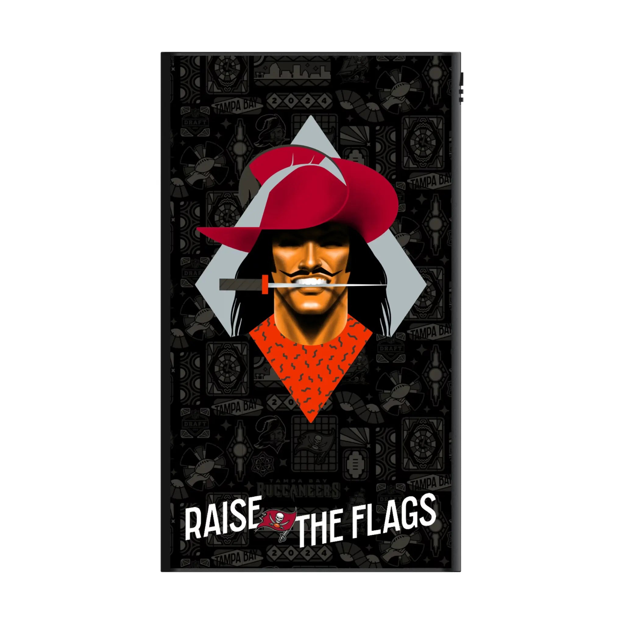 Tampa Bay Buccaneers Deco 5000mAh Flat Powerbank