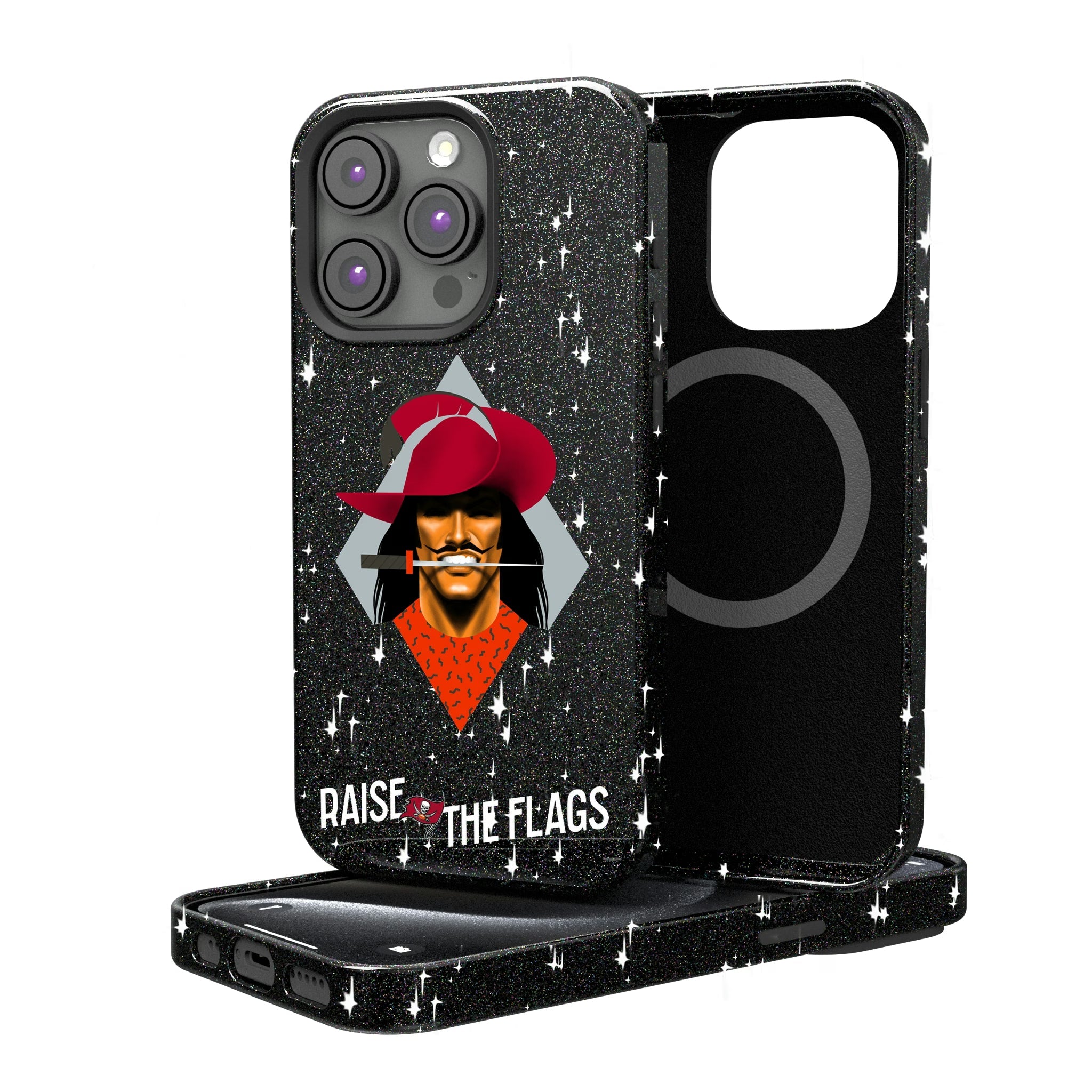 Tampa Bay Buccaneers 2024 Illustrated Limited Edition Bling Phone Case