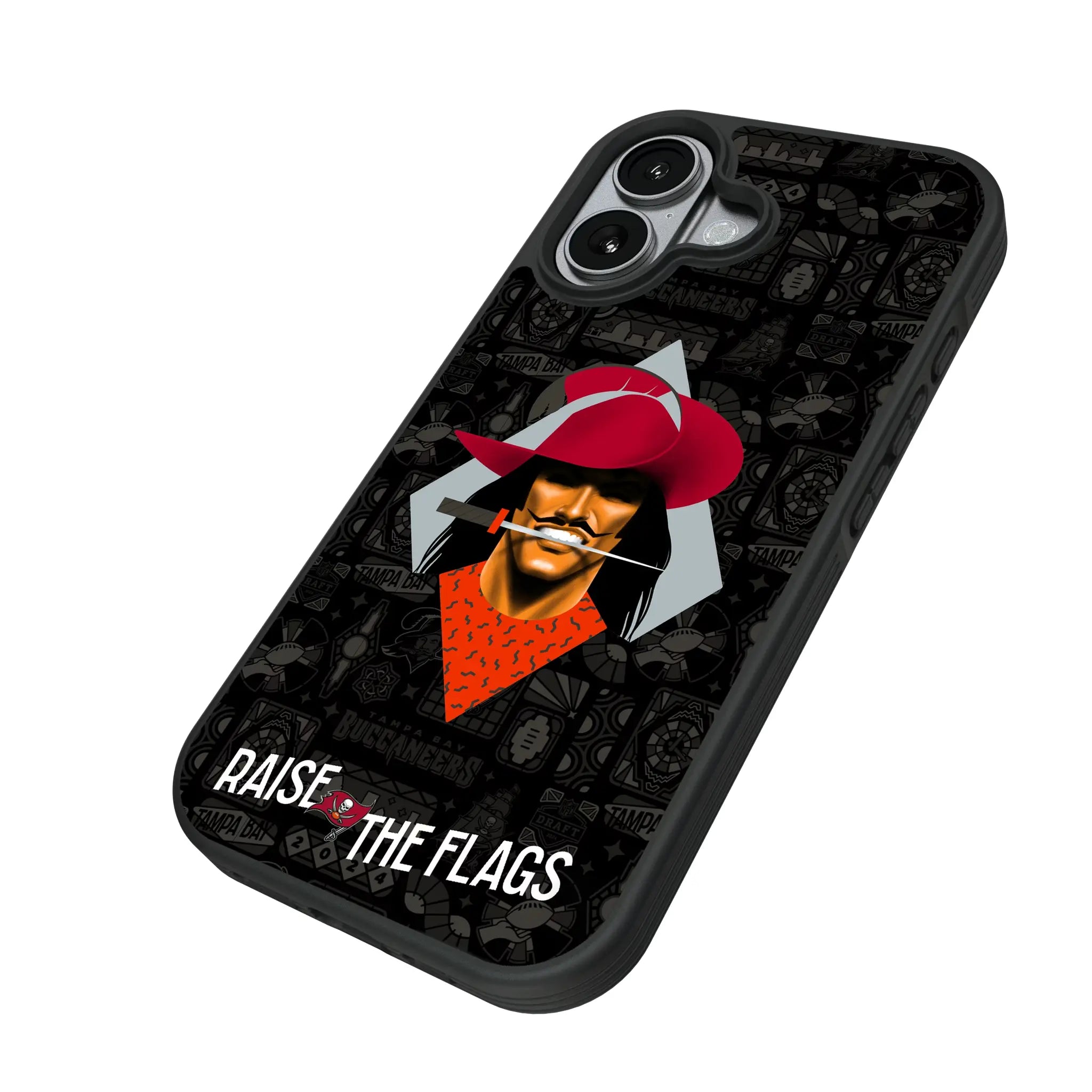 Tampa Bay Buccaneers 2024 Illustrated Limited Edition Bump Phone Case