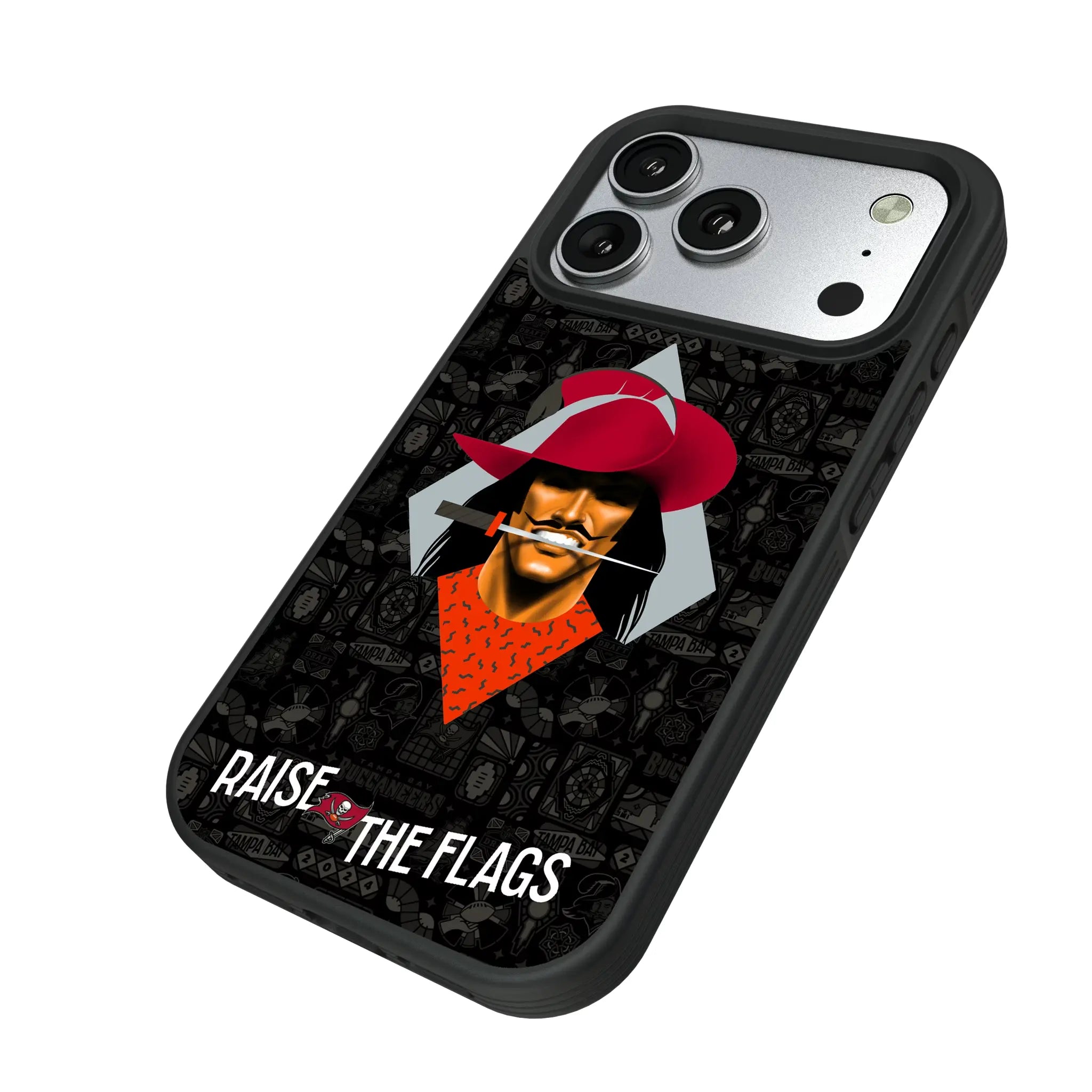 Tampa Bay Buccaneers 2024 Illustrated Limited Edition Bump Phone Case