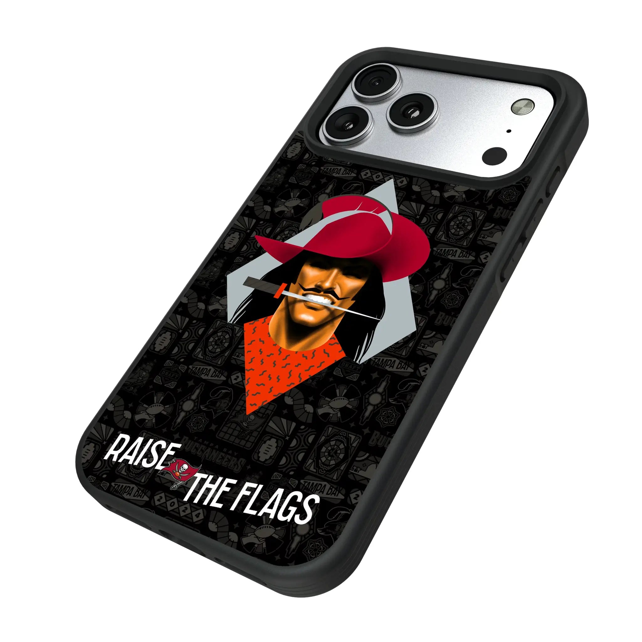 Tampa Bay Buccaneers 2024 Illustrated Limited Edition Bump Phone Case