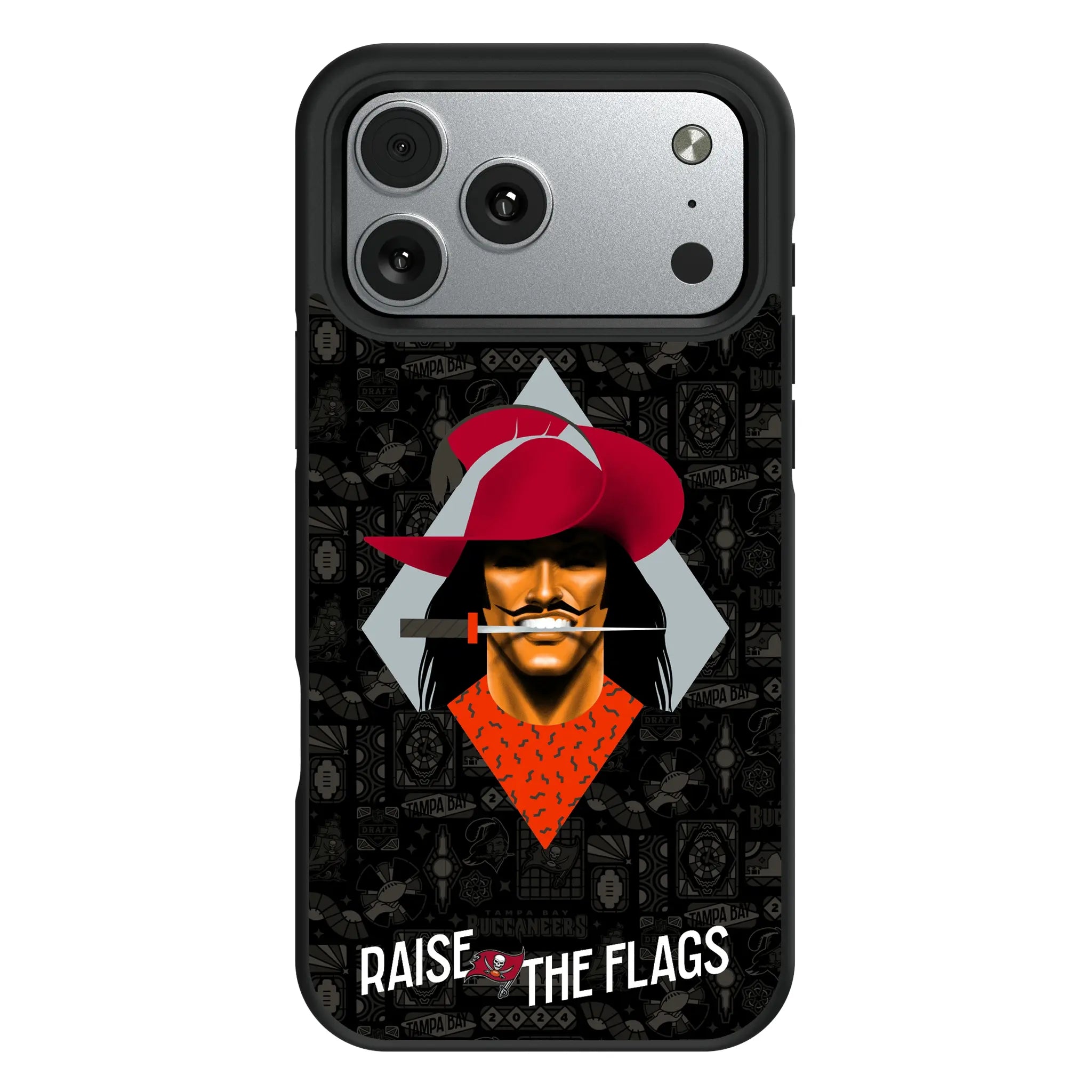Tampa Bay Buccaneers 2024 Illustrated Limited Edition Bump Phone Case