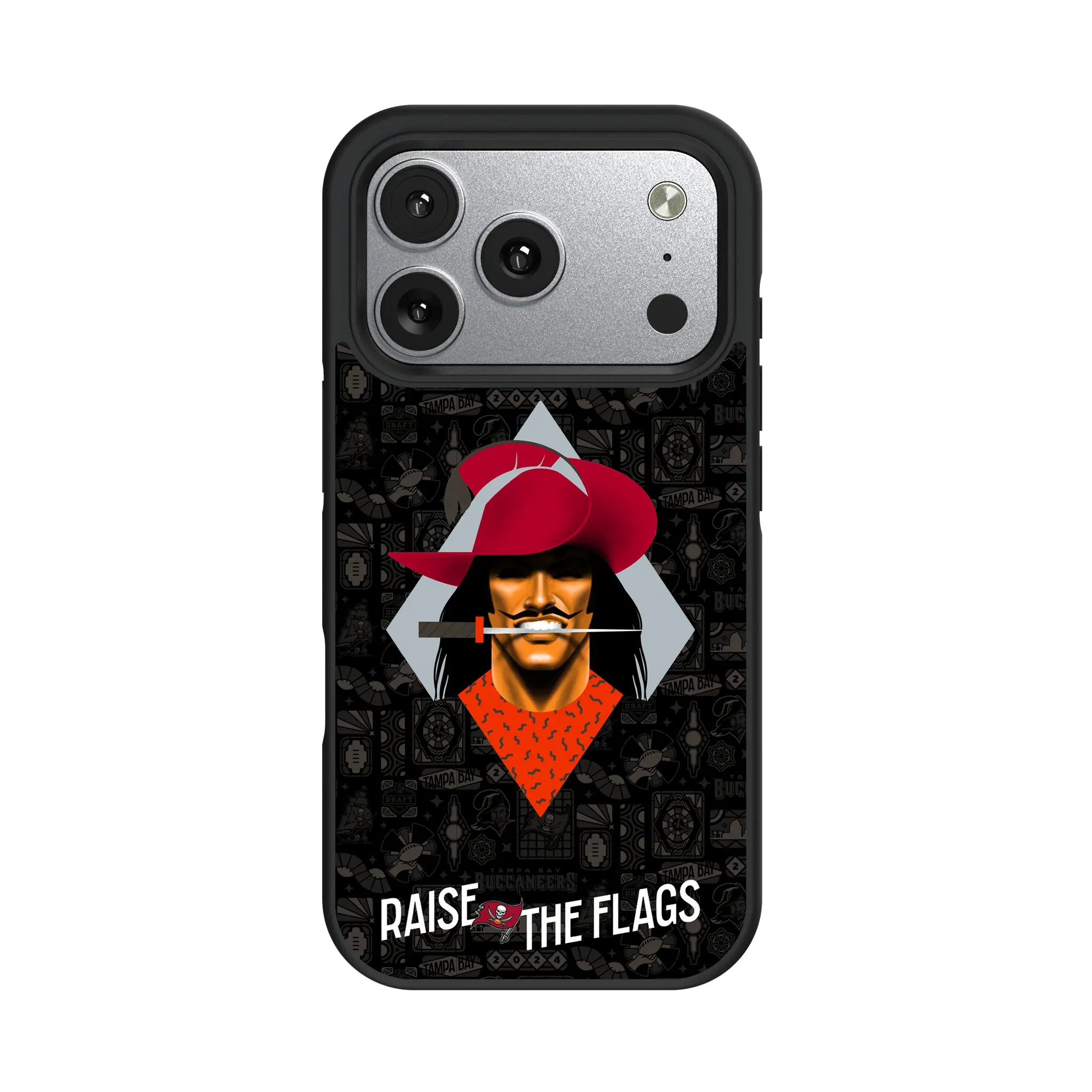 Tampa Bay Buccaneers 2024 Illustrated Limited Edition Bump Phone Case