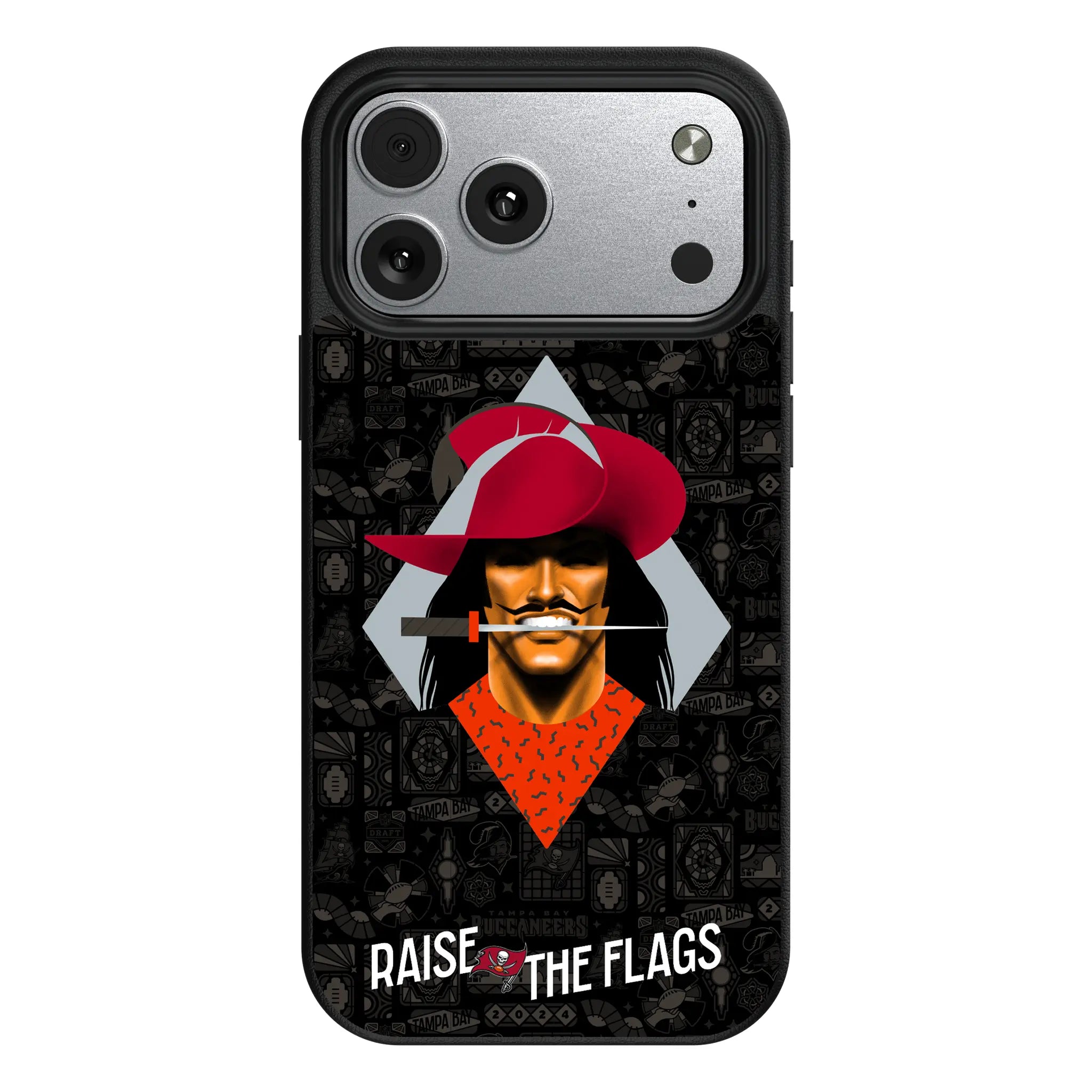 Tampa Bay Buccaneers 2024 Illustrated Limited Edition Magnetic Phone Case