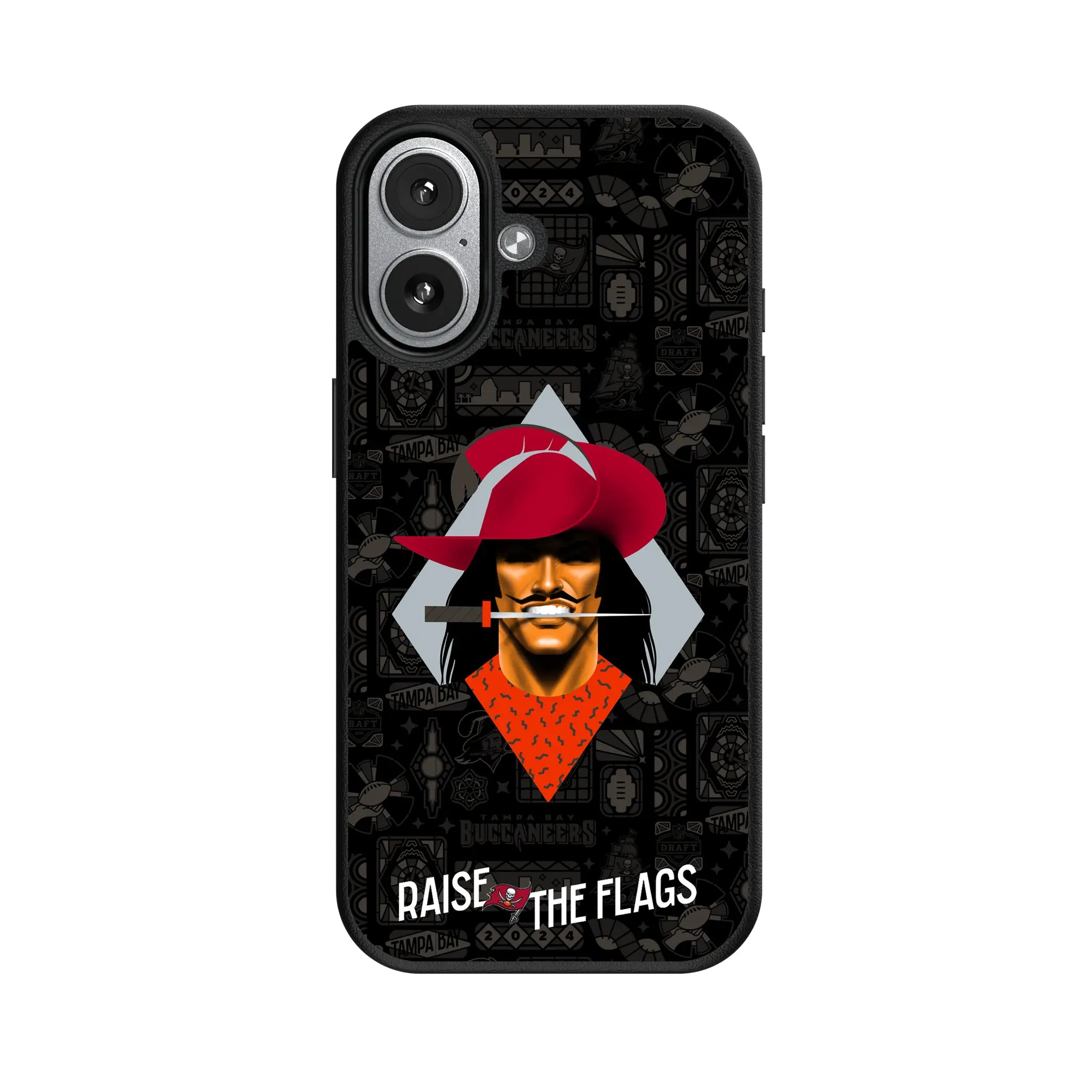 Tampa Bay Buccaneers 2024 Illustrated Limited Edition Magnetic Phone Case