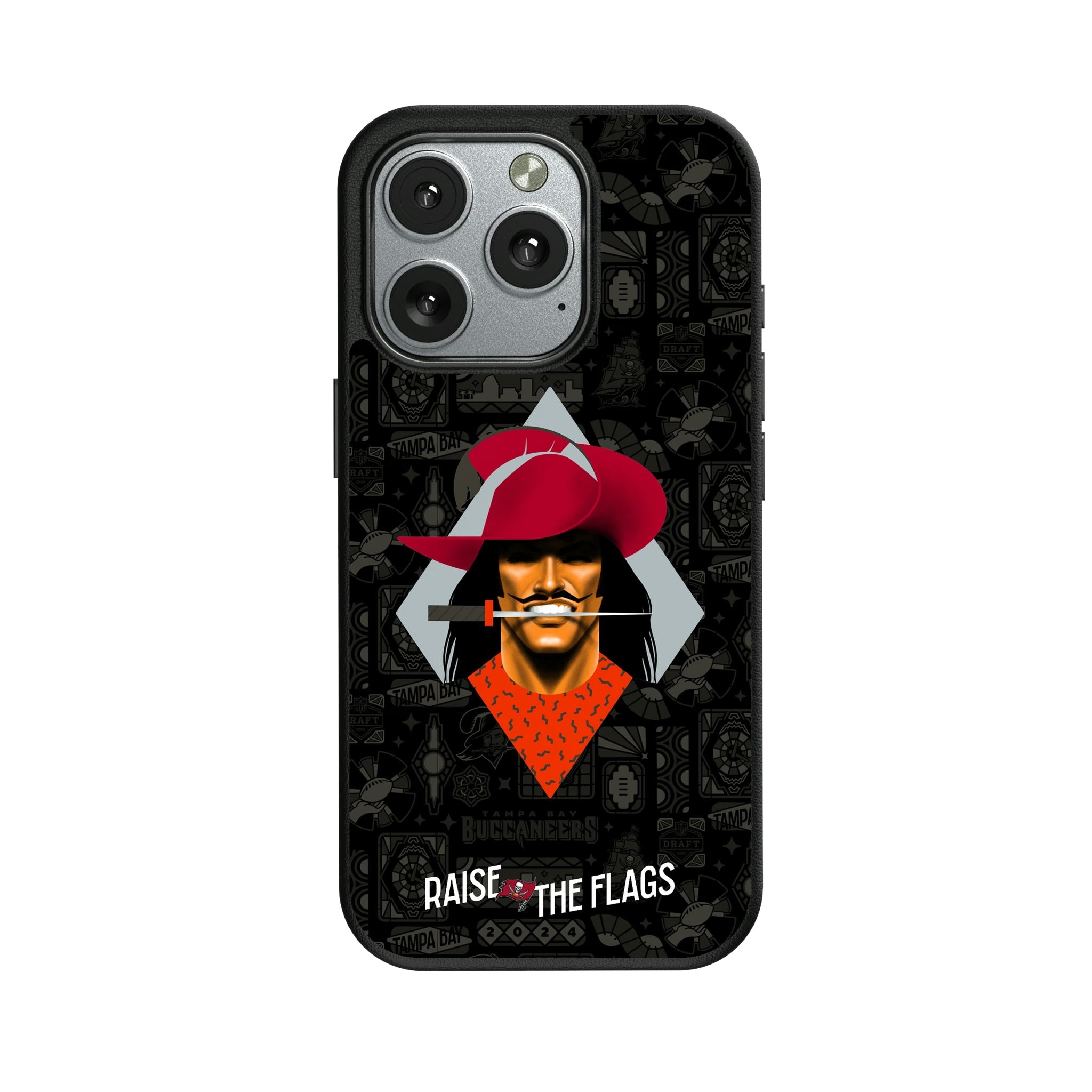 Tampa Bay Buccaneers 2024 Illustrated Limited Edition Magnetic Phone Case - Sports Gifts, Sports Memorabilia, Sports Collectibles, Fan Shop