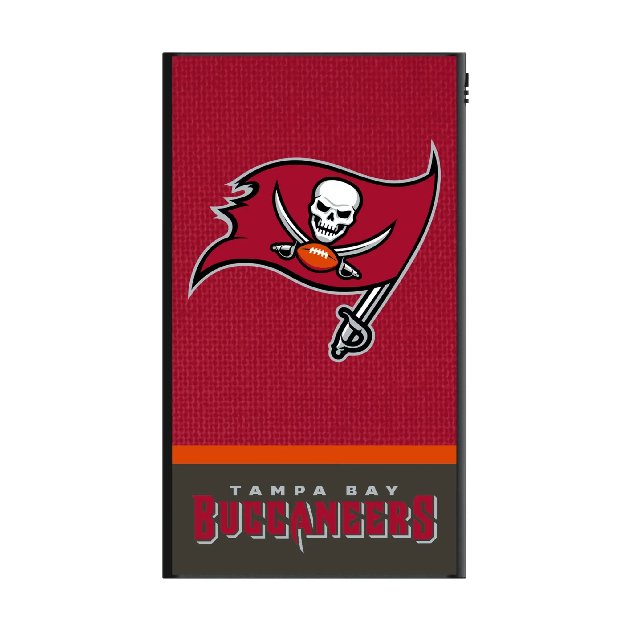 Tampa Bay Buccaneers Endzone Solid 5000mAh Flat Powerbank