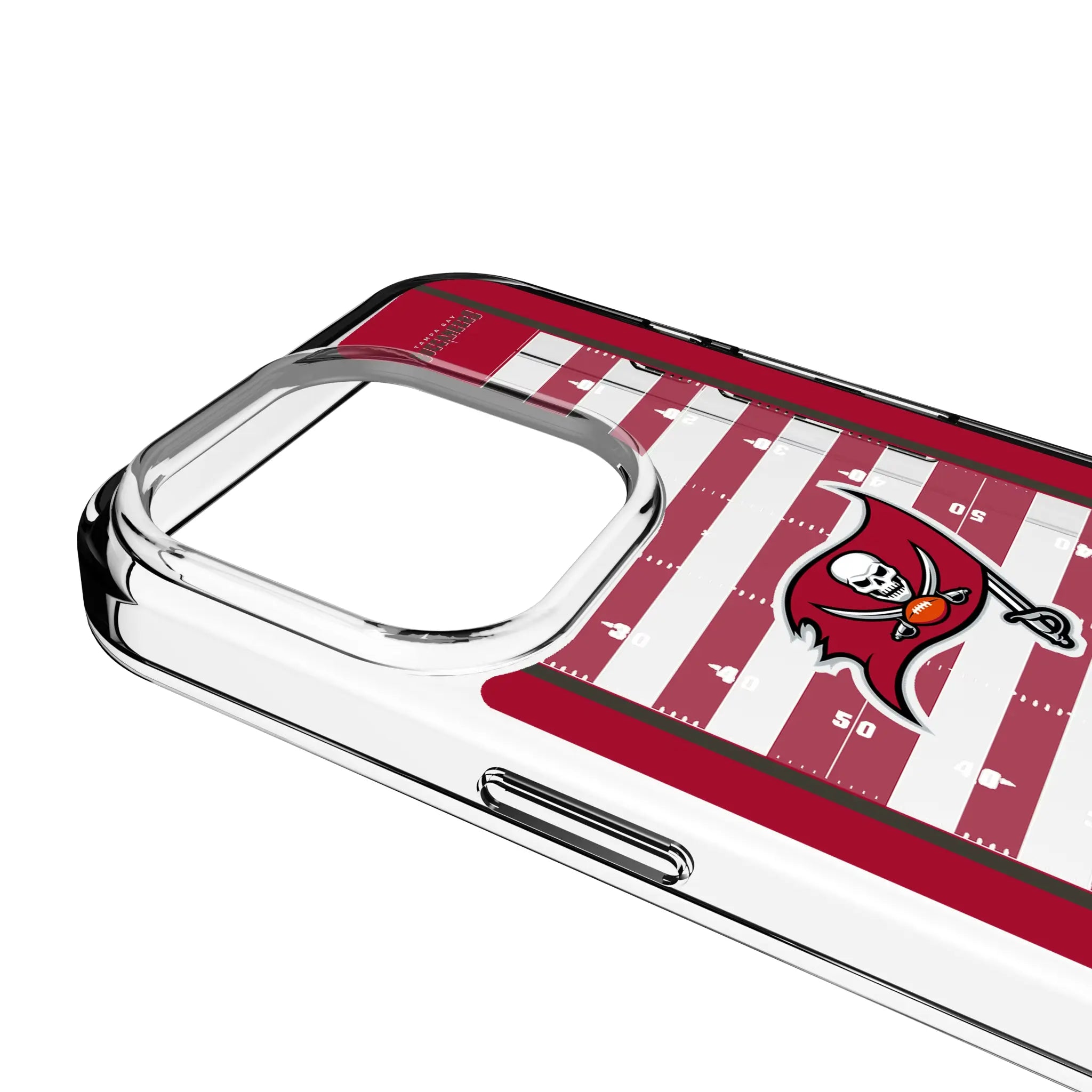 Tampa Bay Buccaneers Field Clear Phone Case for Apple iPhone