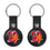 Tampa Bay Buccaneers Historic Collection Insignia Black Airtag Holder 2-Pack
