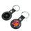 Tampa Bay Buccaneers Historic Collection Insignia Black Airtag Holder 2-Pack