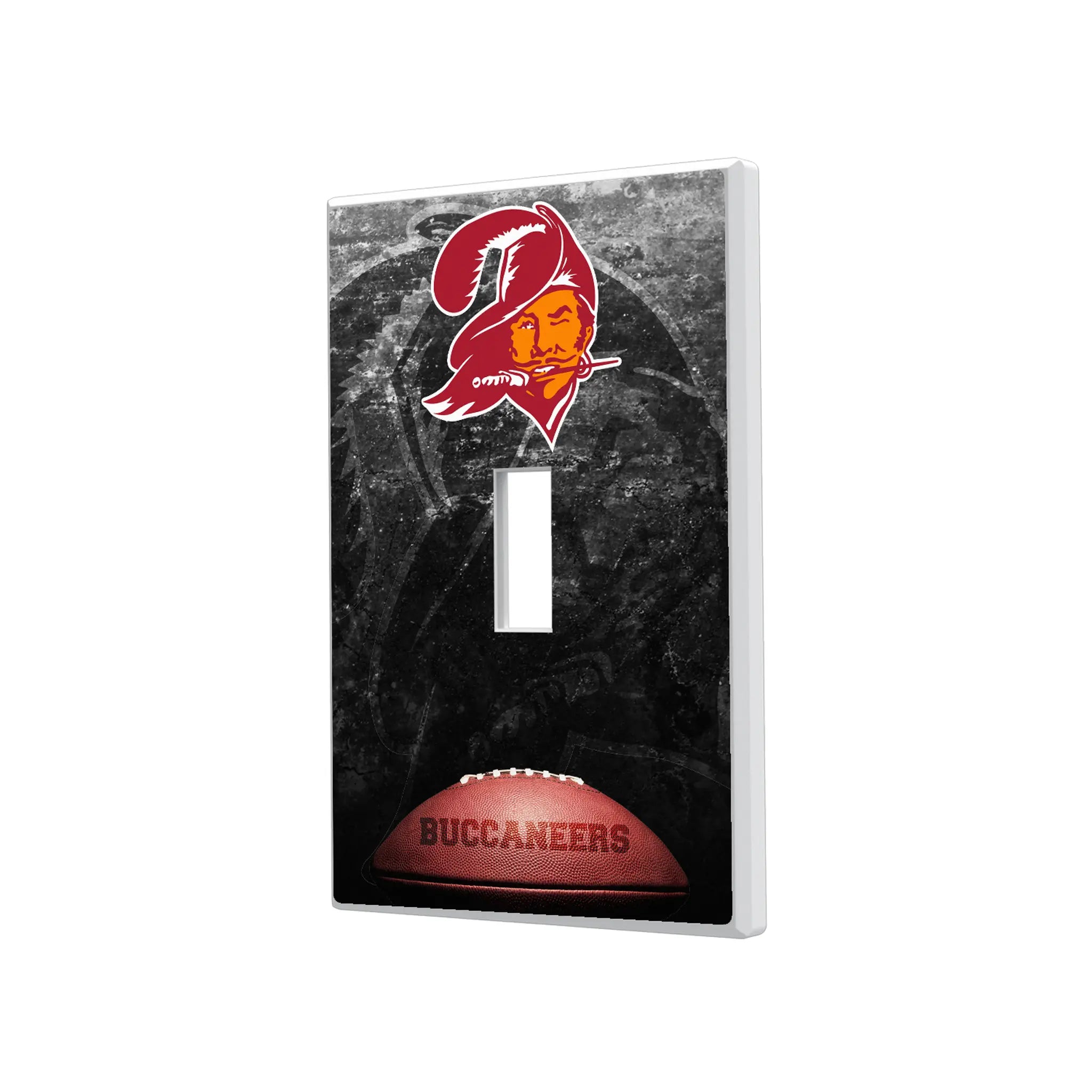 Tampa Bay Buccaneers Historic Collection Legendary Hidden-Screw Light Switch Plate