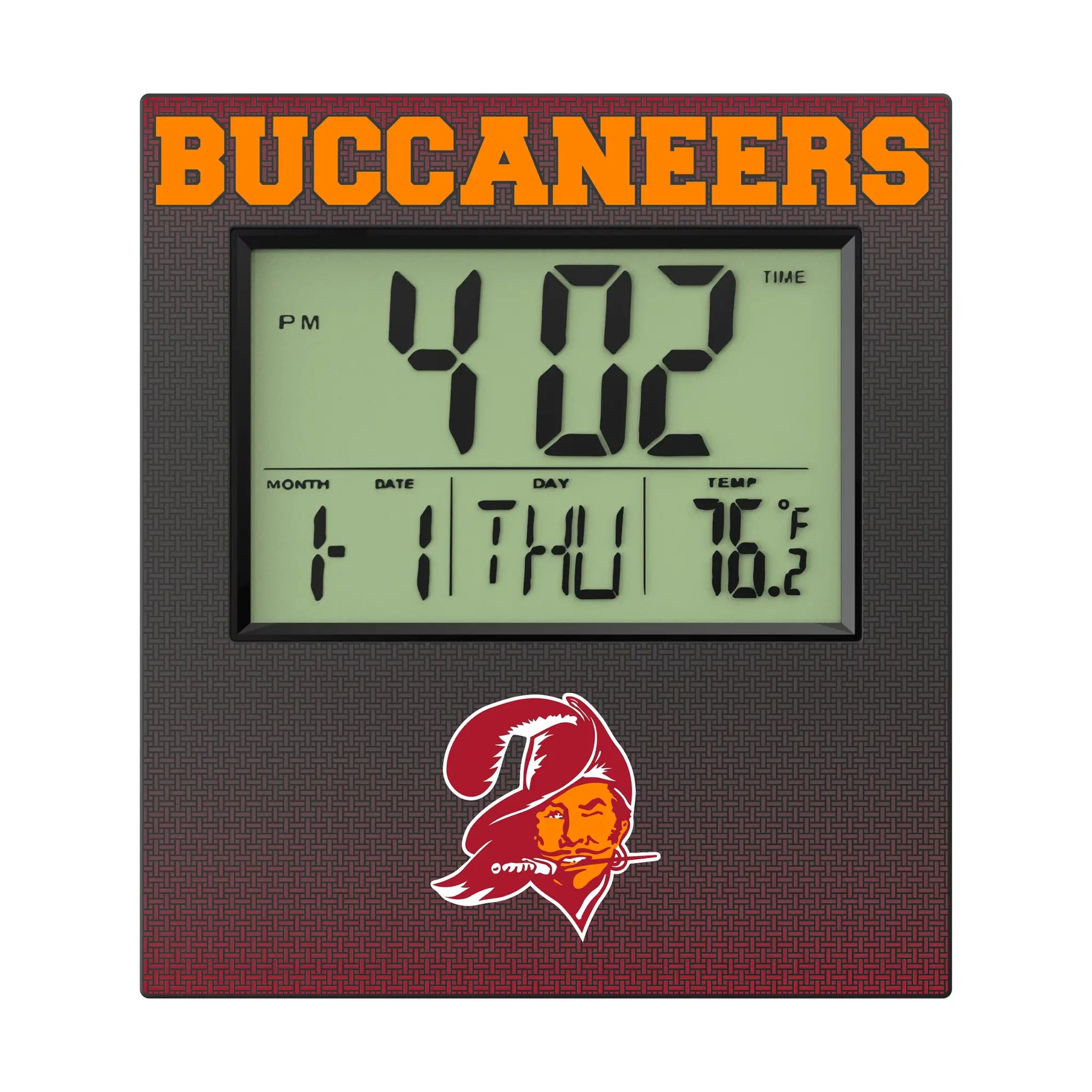 Tampa Bay Buccaneers Historic Collection Linen Wall Clock