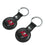 Tampa Bay Buccaneers Insignia Black Airtag Holder 2-Pack