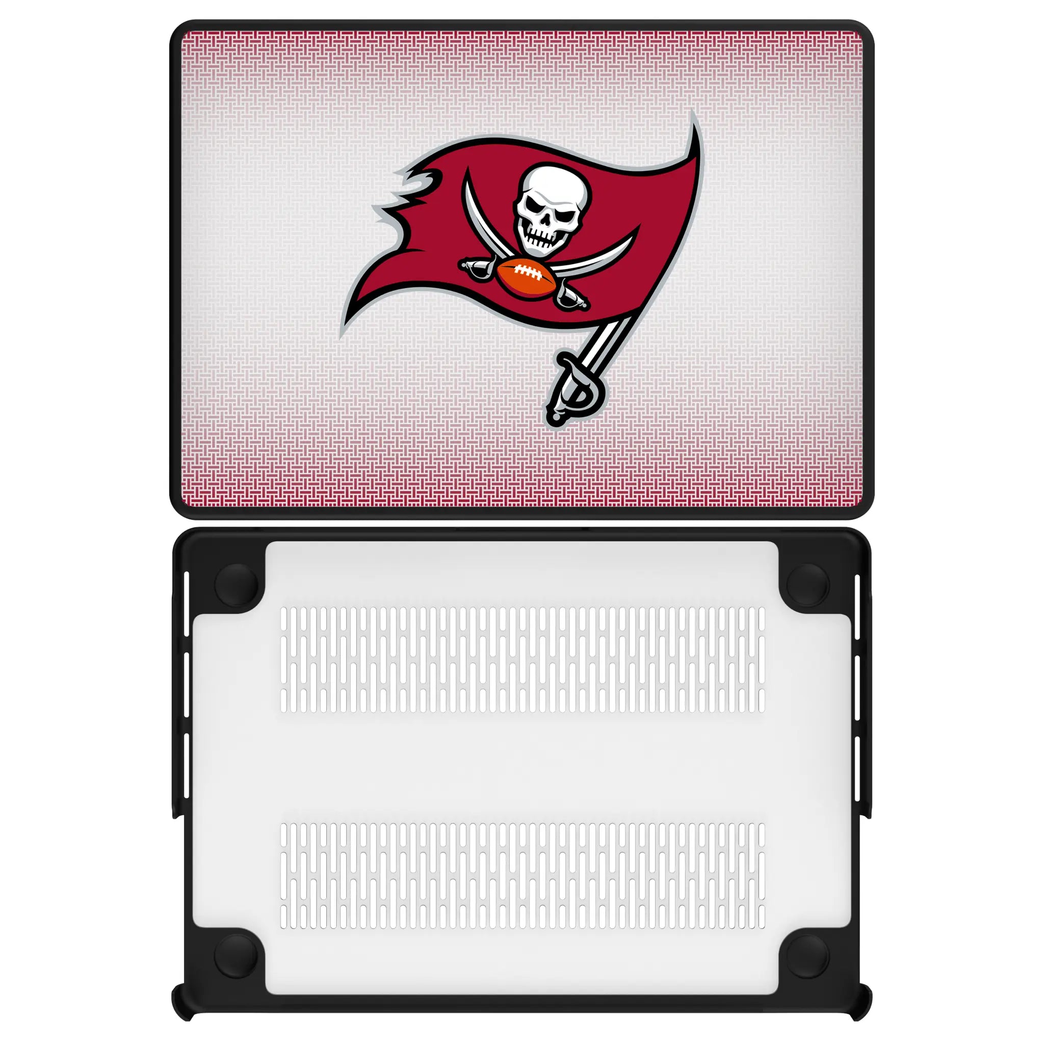 Tampa Bay Buccaneers Linen Laptop Case for Apple MacBook