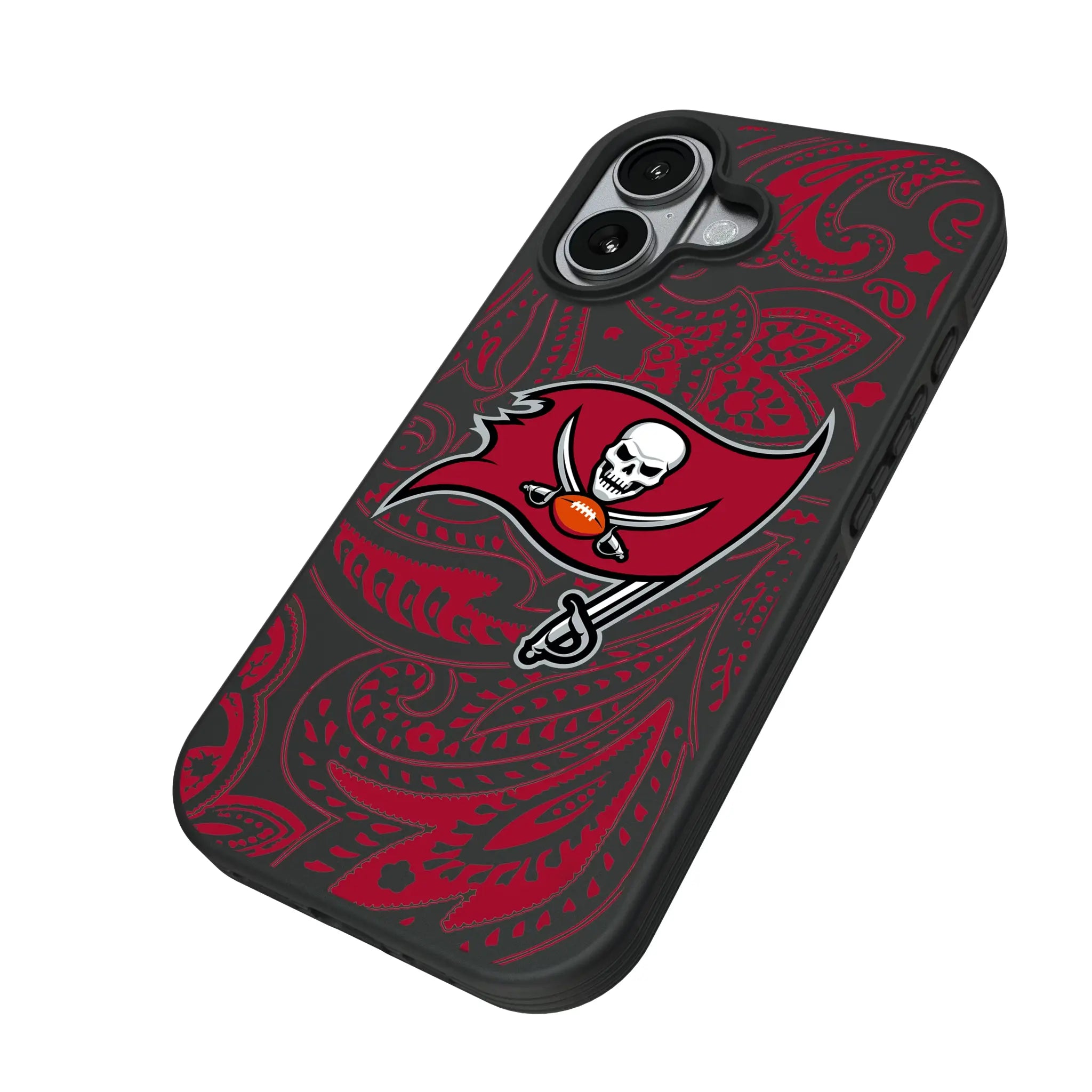 Tampa Bay Buccaneers Paisley Bump Phone Case