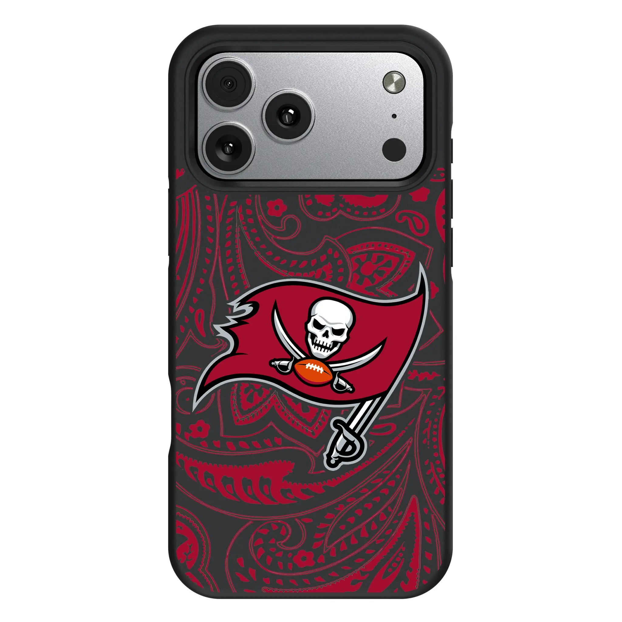 Tampa Bay Buccaneers Paisley Bump Phone Case