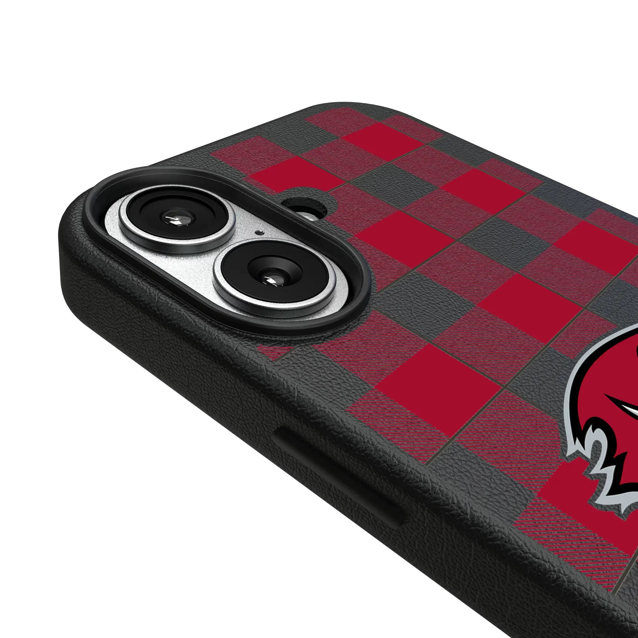Tampa Bay Buccaneers Plaid MagSafe Compatible Phone Case for Apple iPhone
